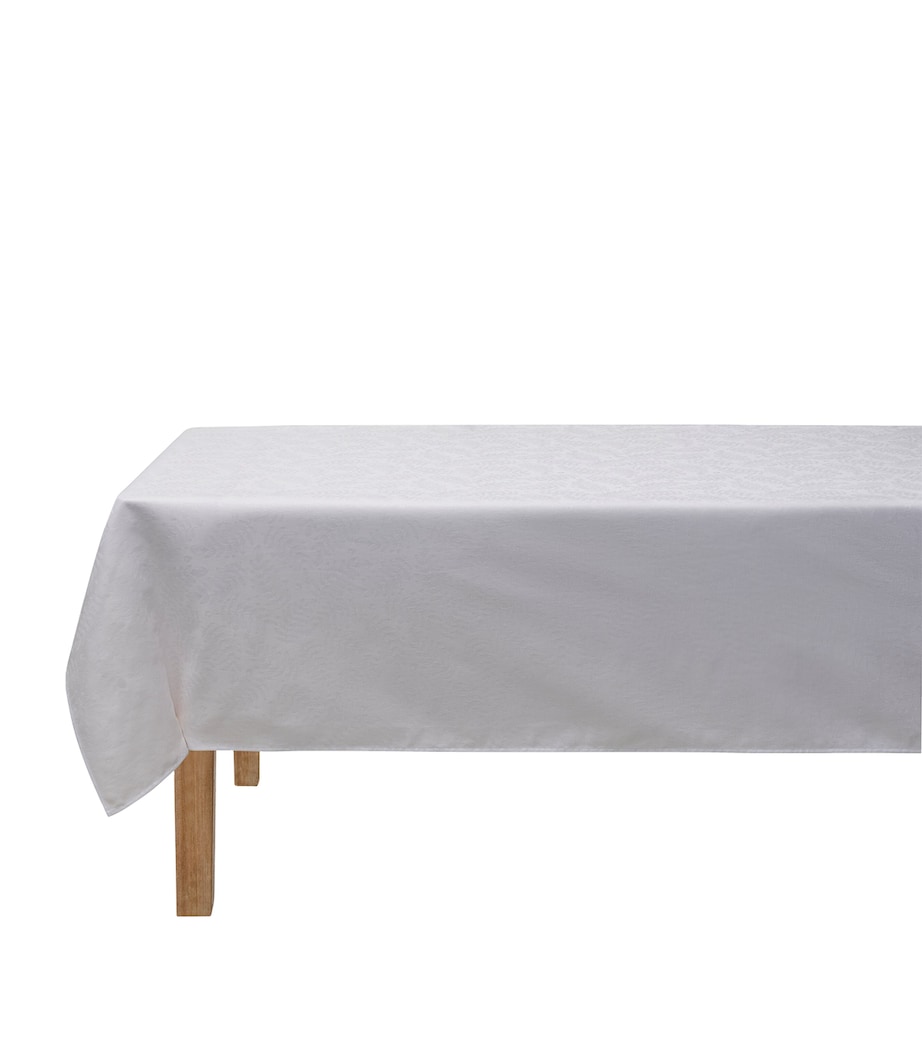 Végétal Mood Tablecloth (175cm x 250cm) WHITE Image 1