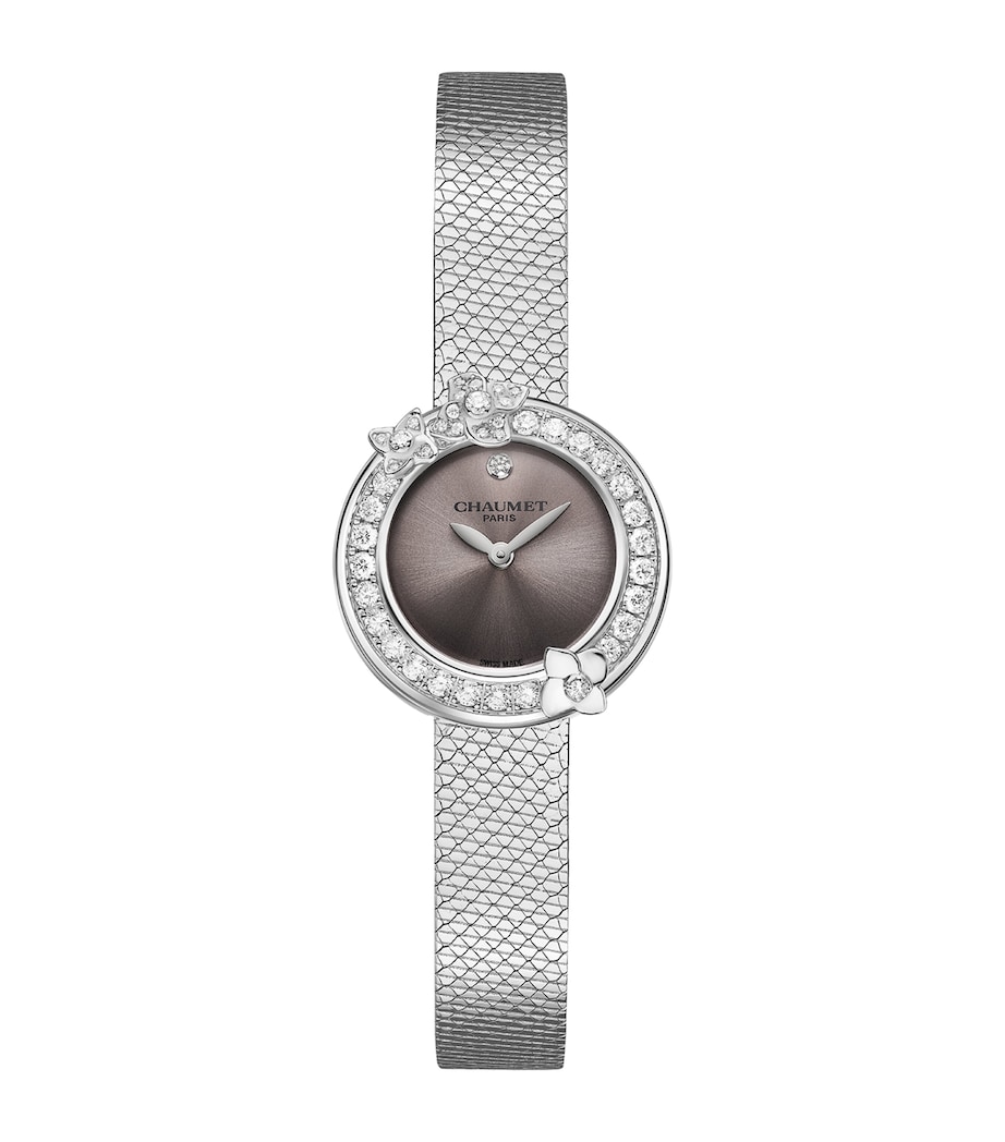 Stainless Steel and Diamond Hortensia Watch 22.4mm STAINLESS STEEL Image 1