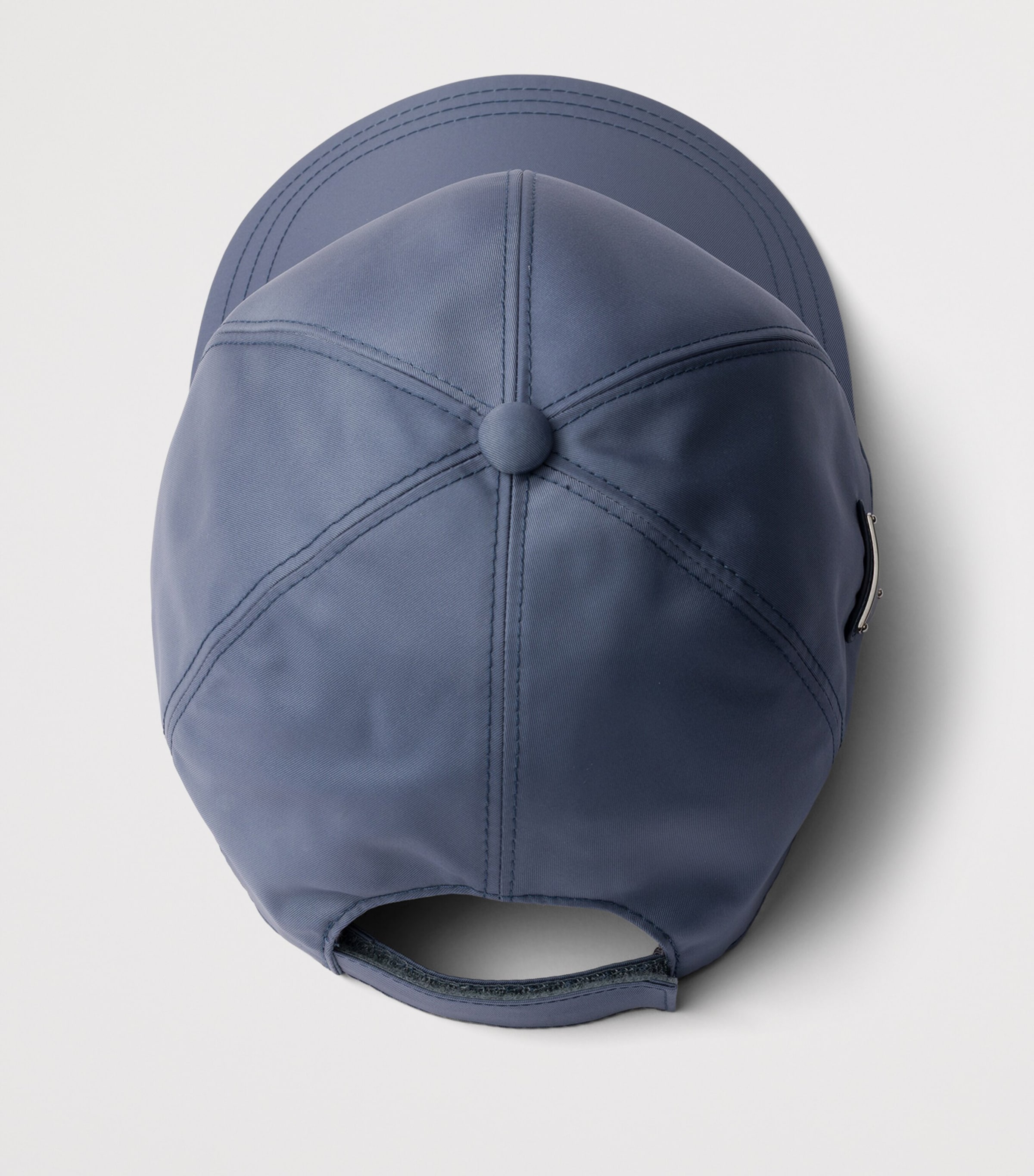 Prada Re-Nylon Baseball Cap Blue Image 2