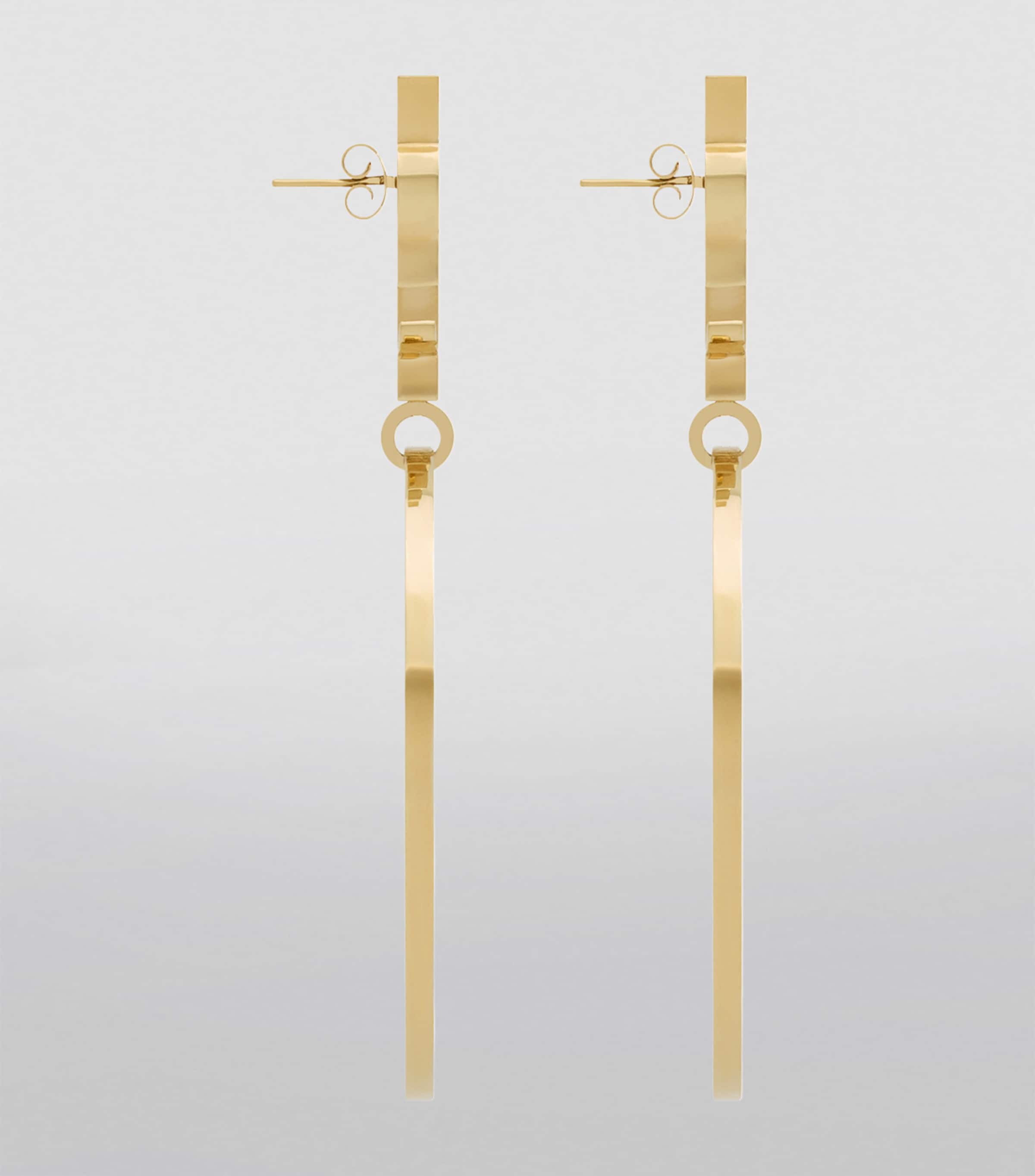 Cassandre Pendant Hoop Earrings 8030 Image 3