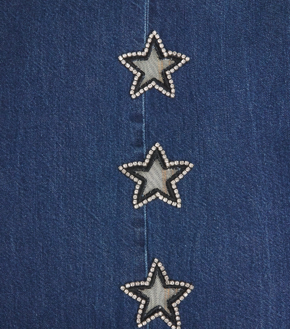 Amazing Embellished Wide-Leg Jeans H972 DARK RINSE Image 2