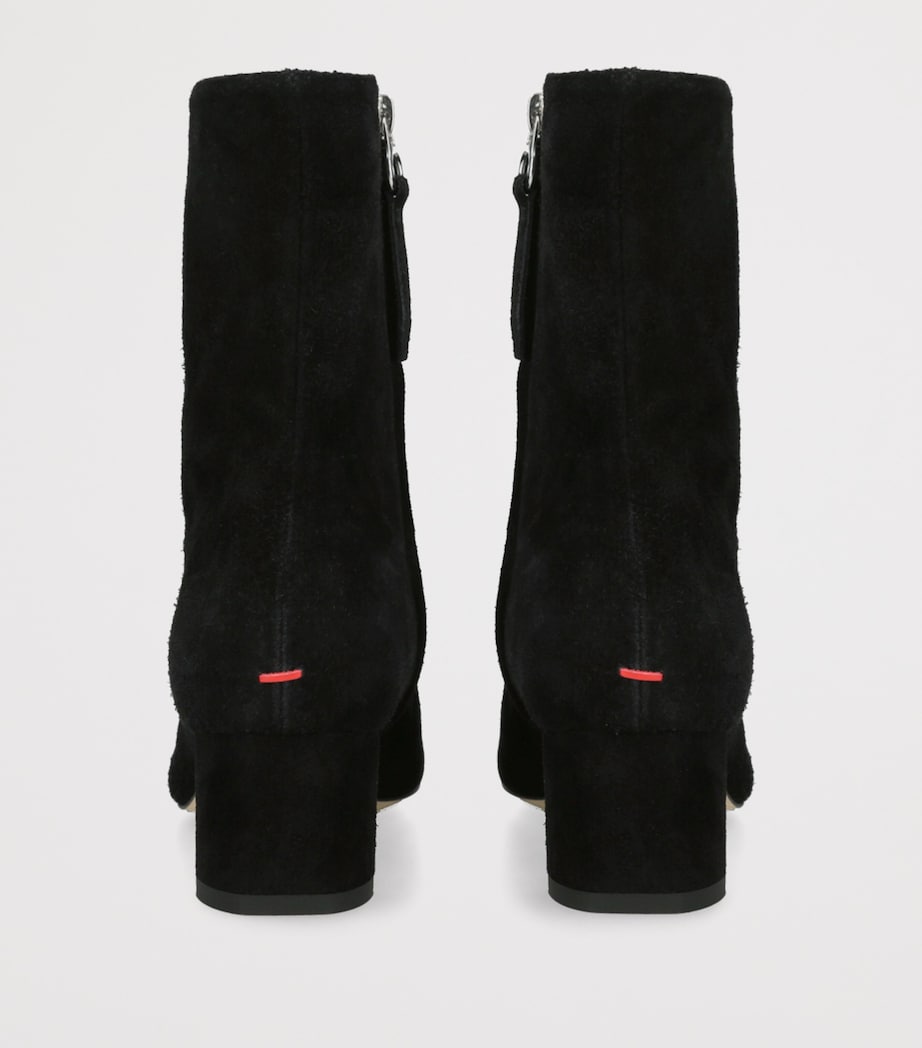 Suede Millie Ankle Boots 45 BLACK Image 2