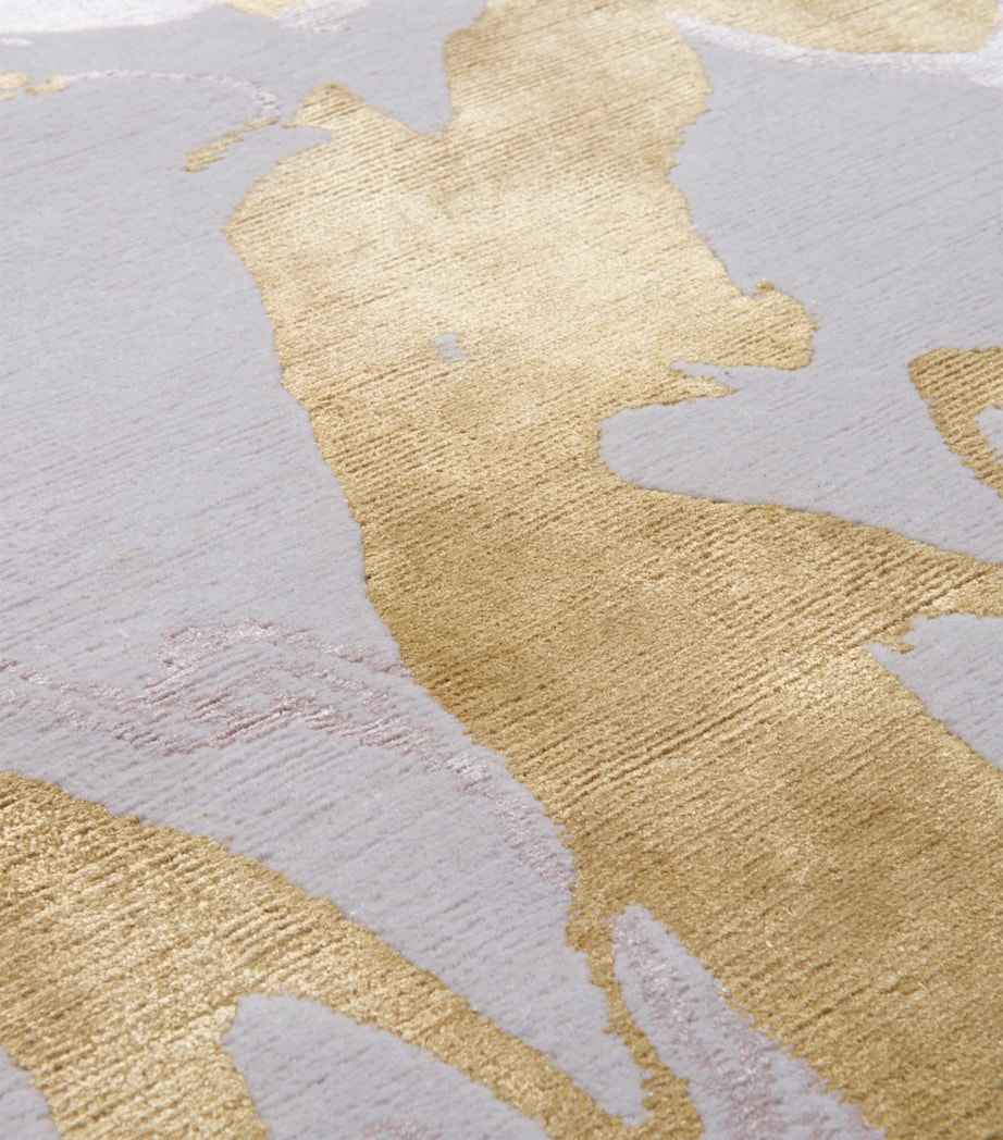 Echo Gold Rug (2.74m x 1.83m) PINK Image 5