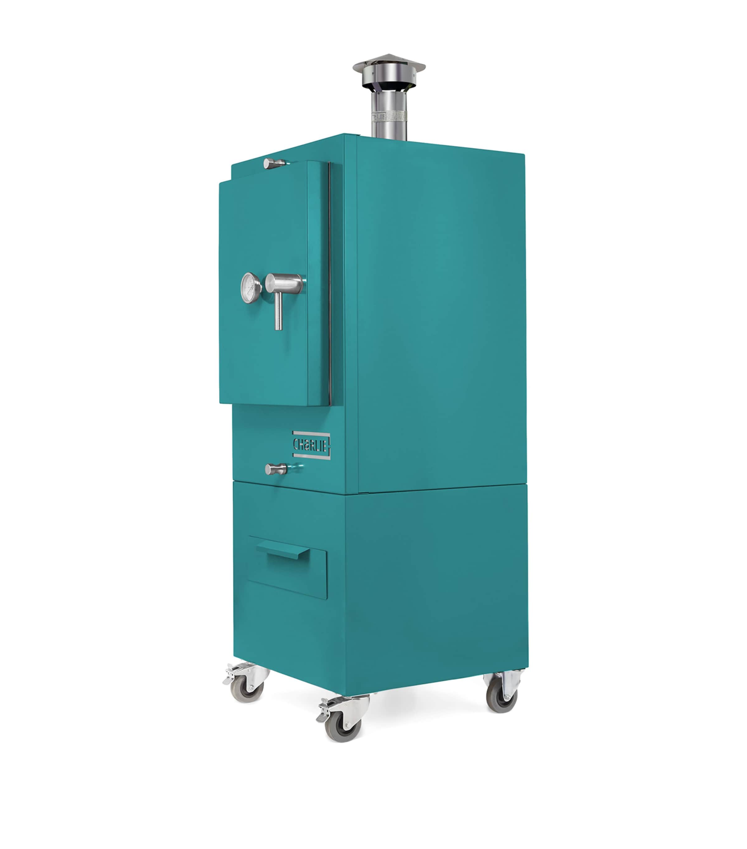 Charlie Charcoal Oven TEAL DUCK Image 3