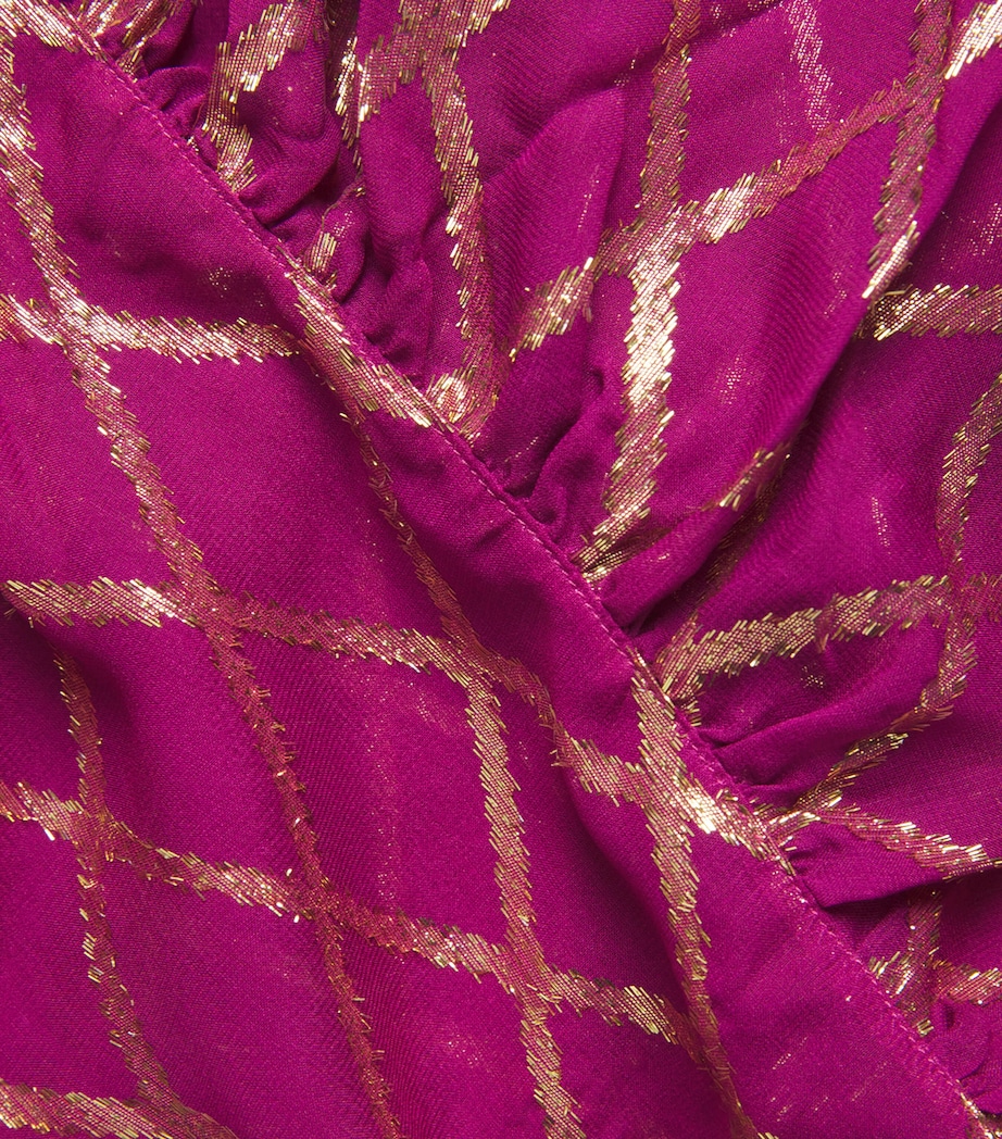Taller Marmo Womens Eccentrica Kaftan Gown Pomegranate Image 6