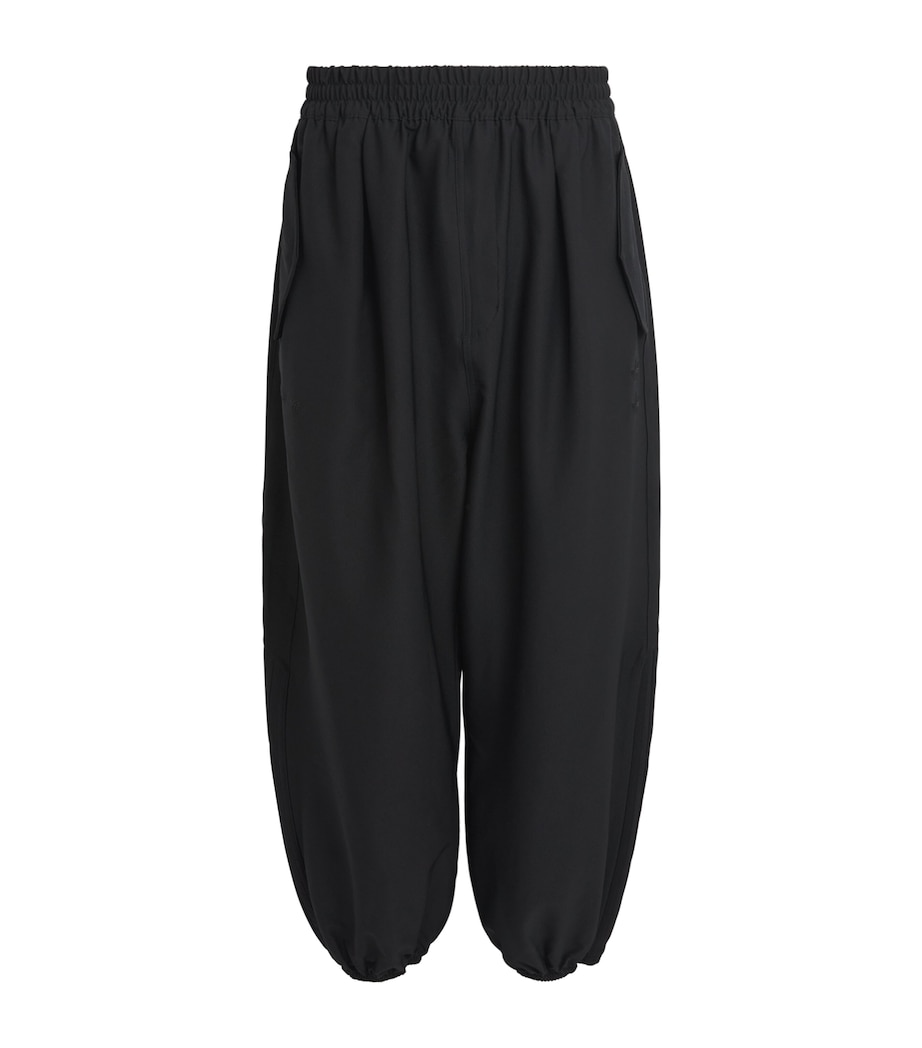 x adidas Wide-Leg Track Pants BLACK Image 1