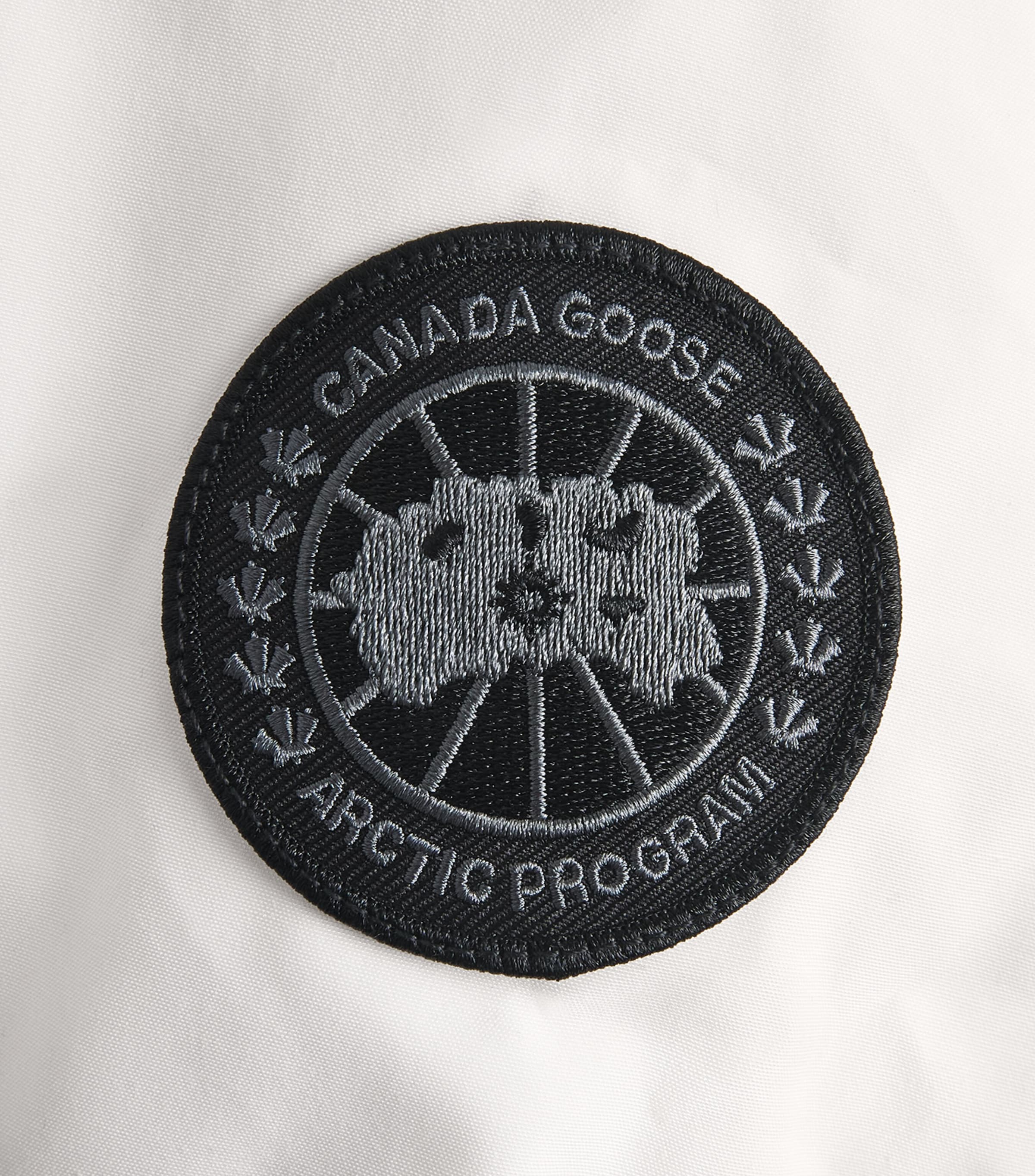Canada Goose Mens Down Water-Repellent Seymour Parka Optic White Image 6