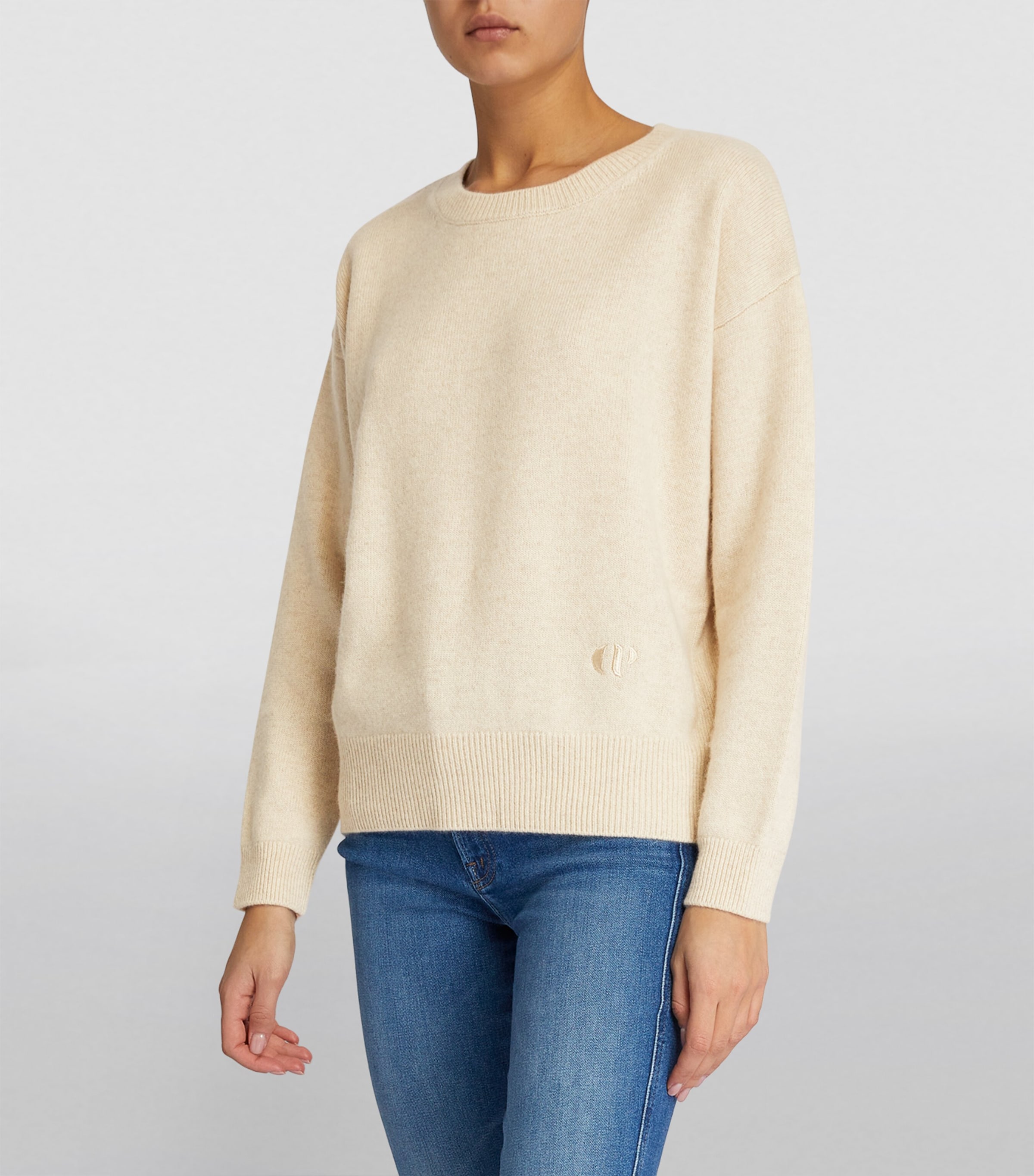 Cashmere Sweater BEIGE MARBLE Image 3