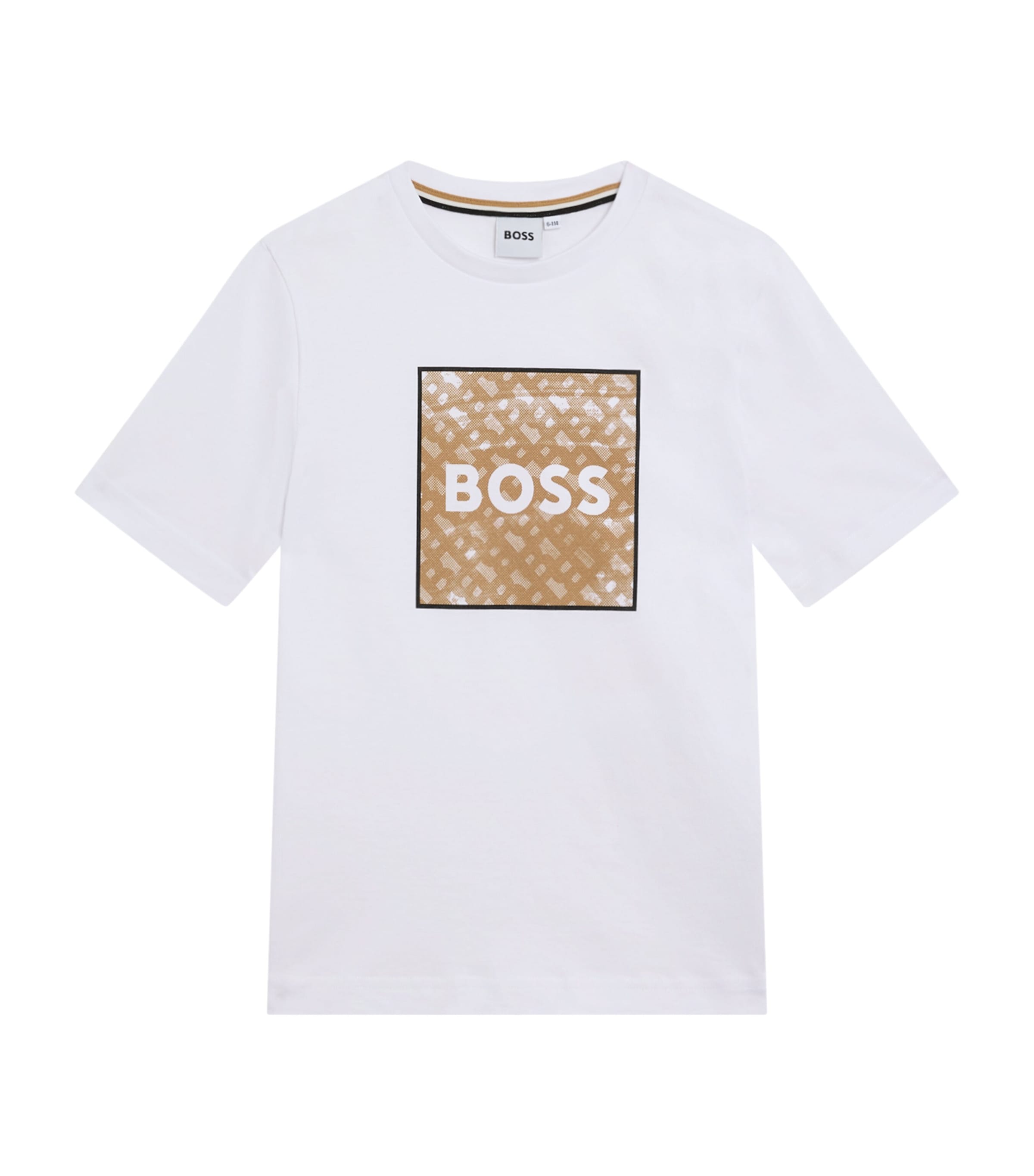 Bosswear Cotton Logo T-shirt In White