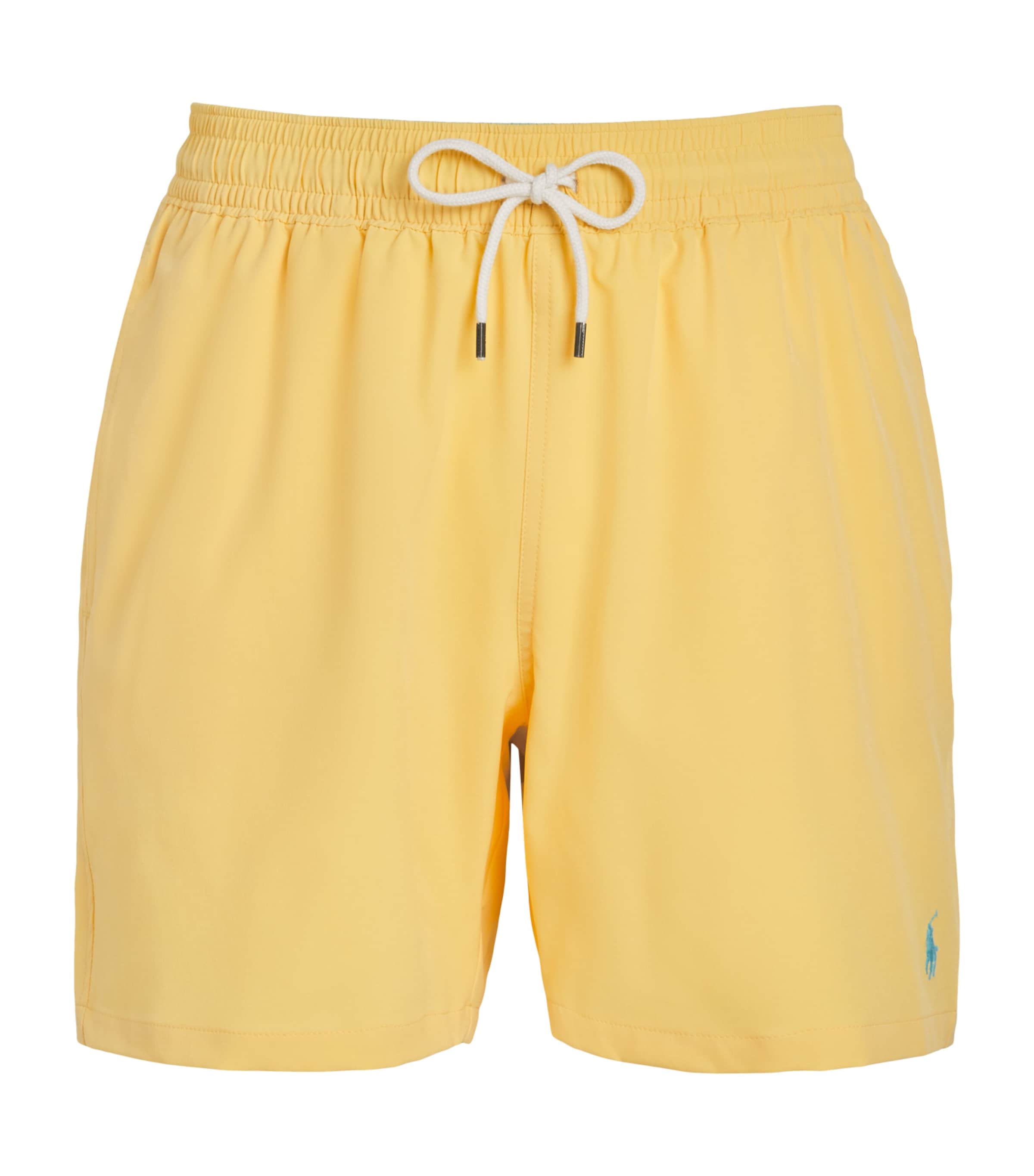 Polo Ralph Lauren Yellow Traveller Swim Shorts | Harrods US