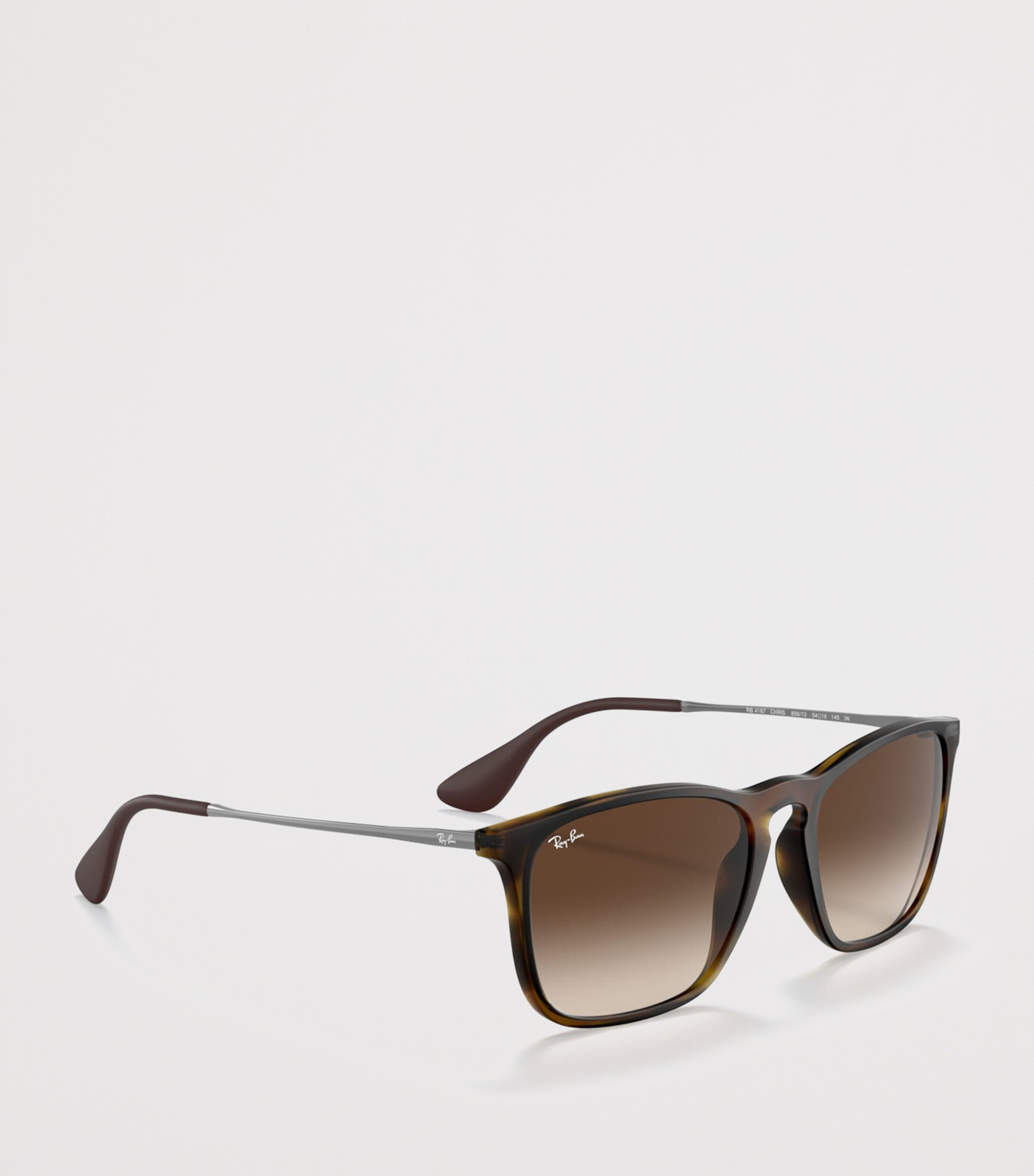 Ray-Ban Chris Square Sunglasses Brown Image 6
