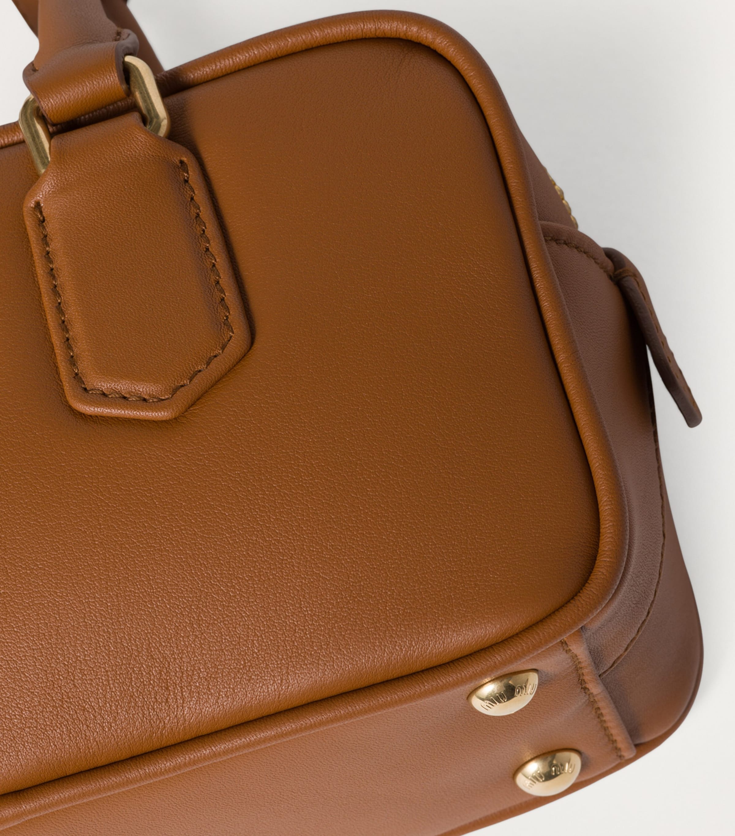 Leather Arcadie Top-Handle Bag F0046 Image 4