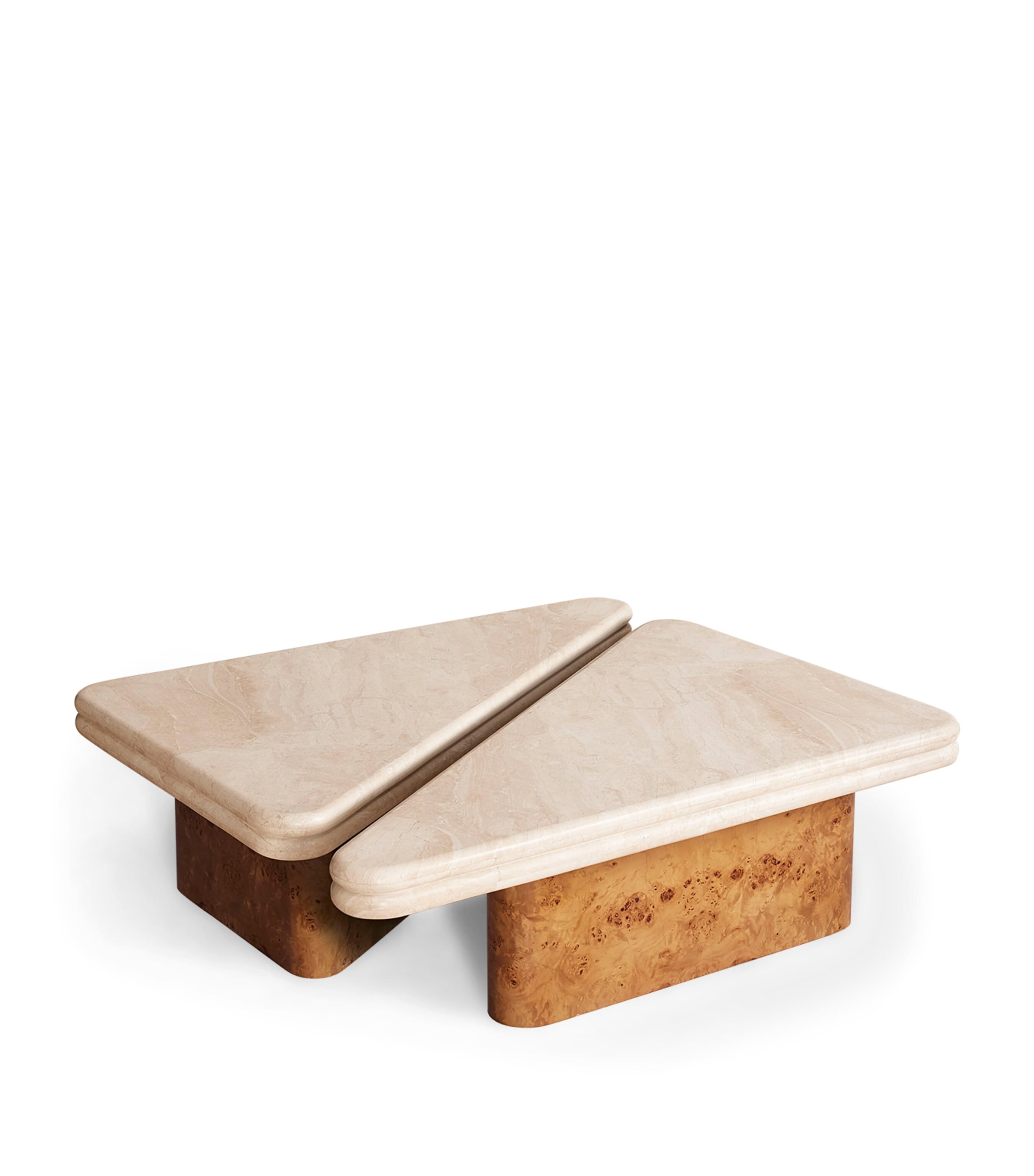 Soho Home Gia Coffee Table Set Natural Image 1