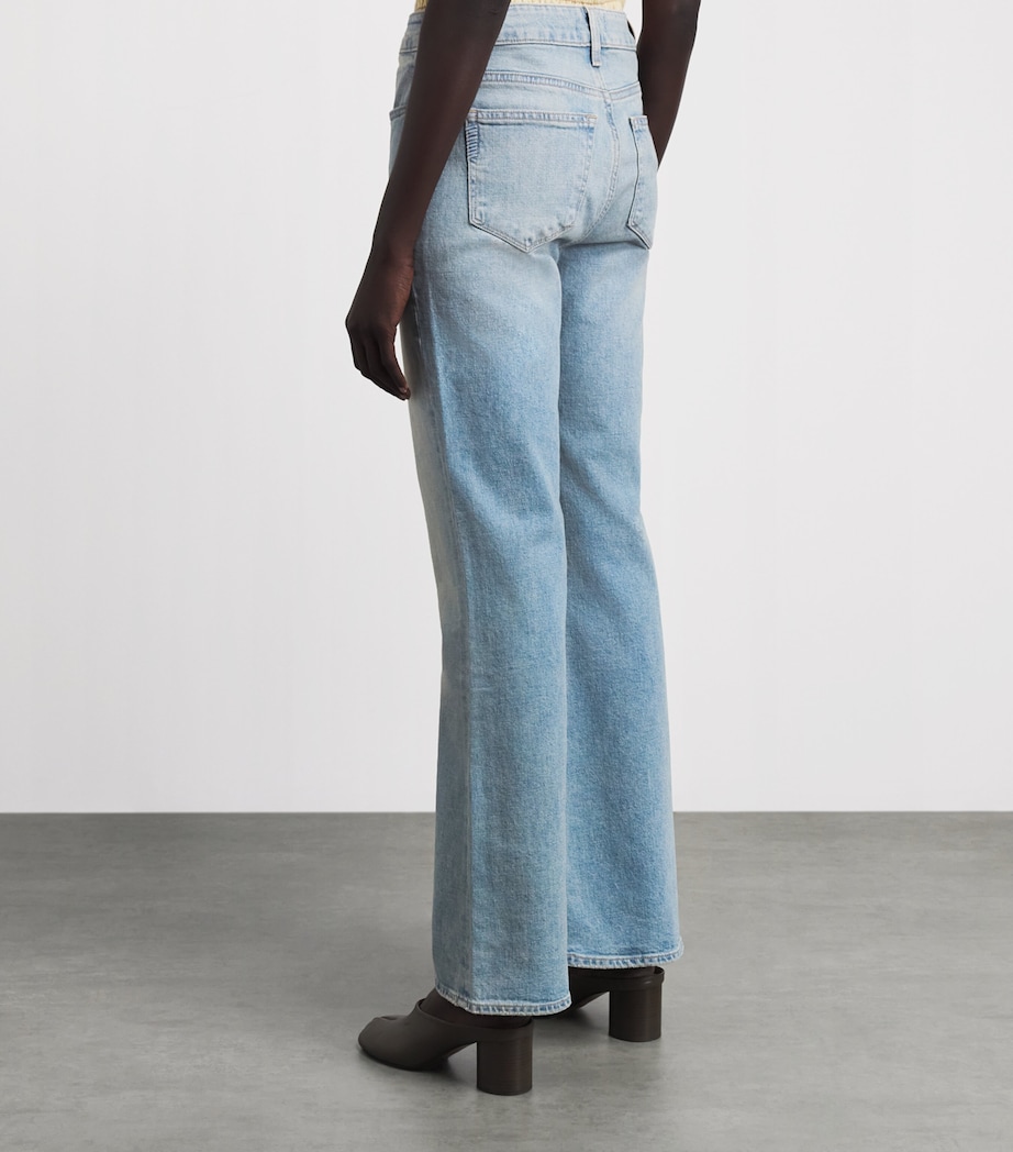 PAIGE Womens Sofia Flared Jeans La Cienega Image 5