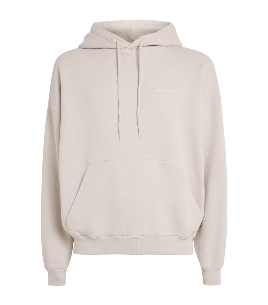 Cotton-Blend Logo Hoodie SAND 380 Image 1