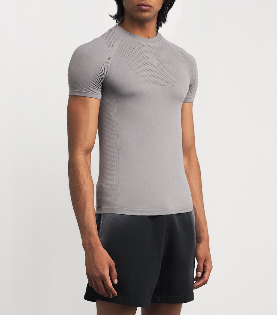 DNA Seamless T-Shirt TITANIUM Image 3