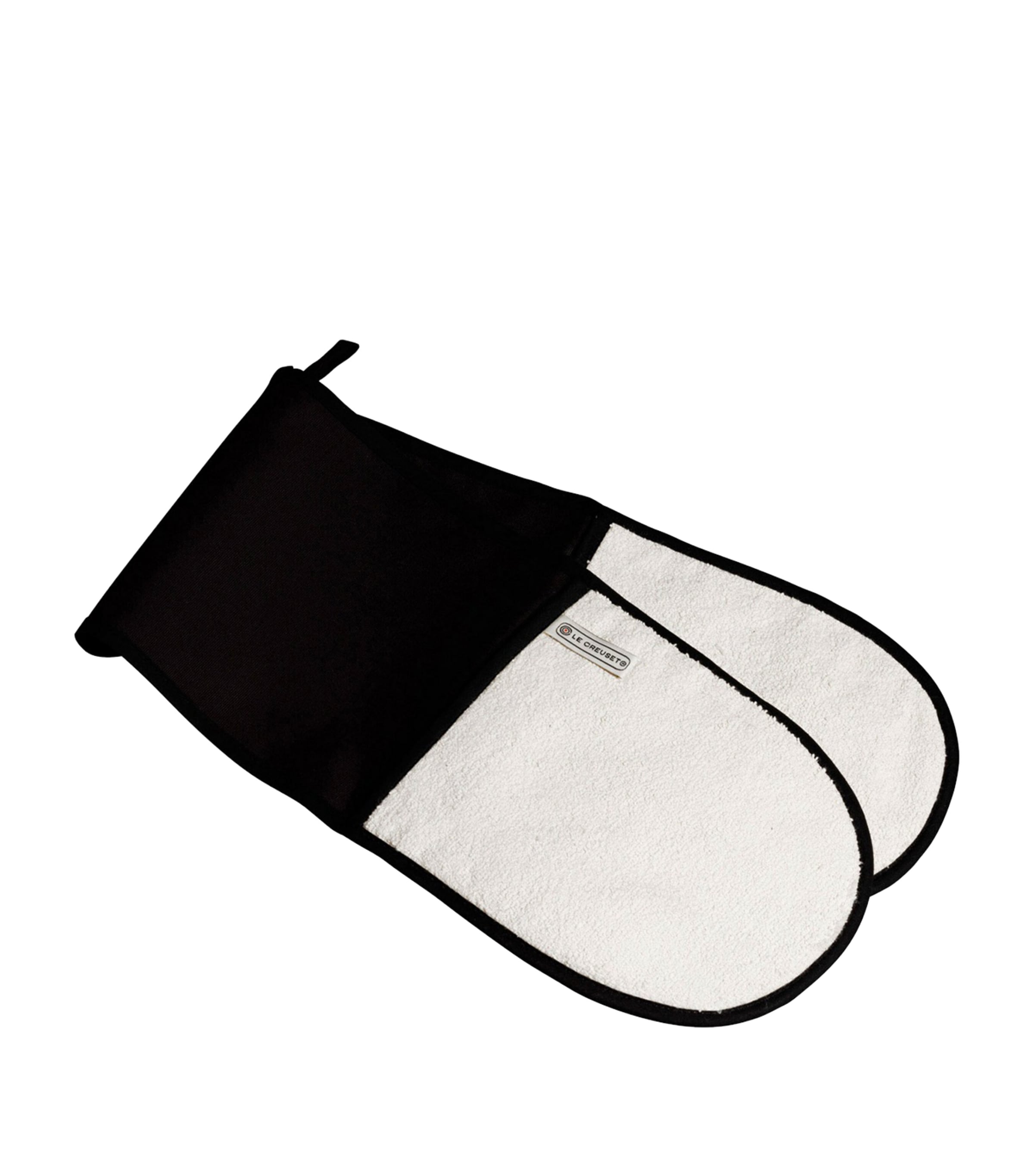 Le Creuset Double Oven Glove In Black