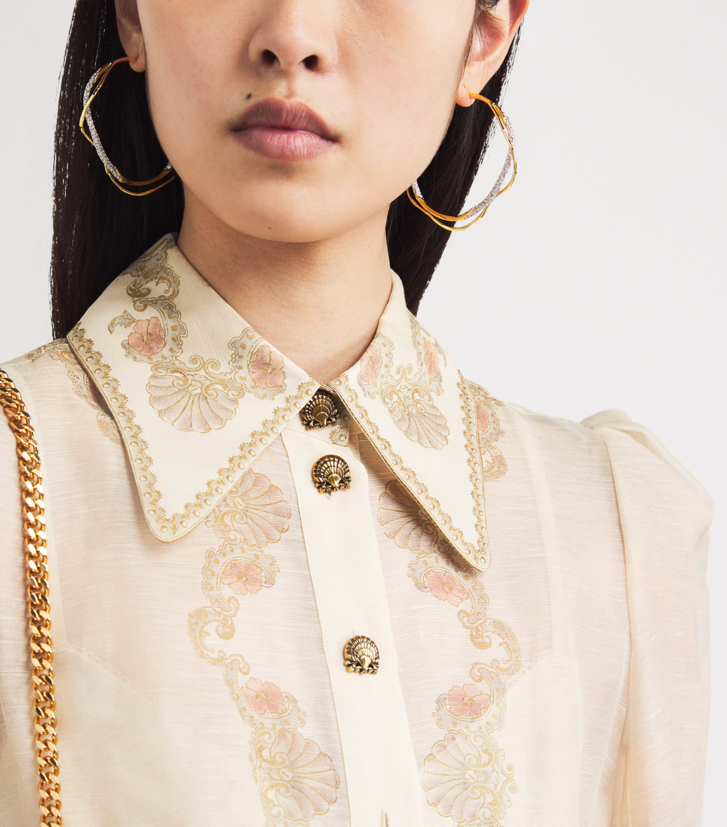 Linen-Silk Mini Dress SST SUNSET Image 4