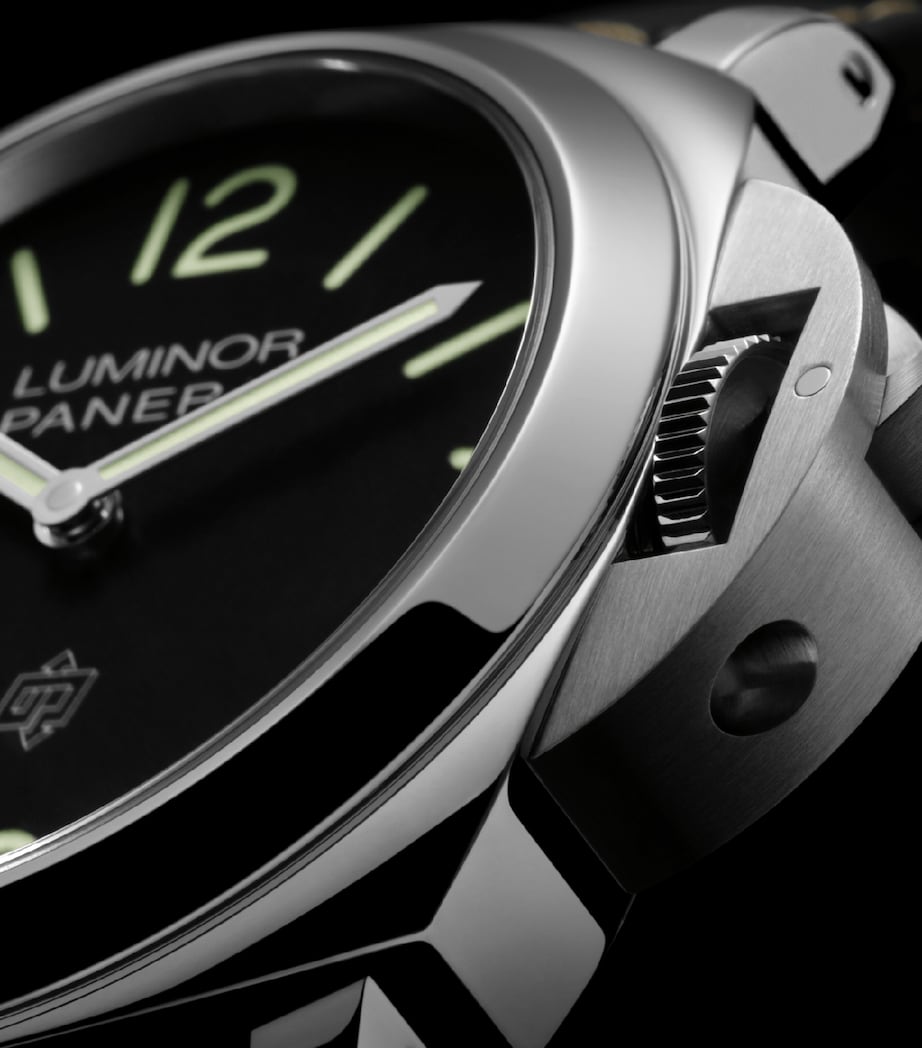 Panerai Stainless Steel Luminor Watch 44mm Black Image 7
