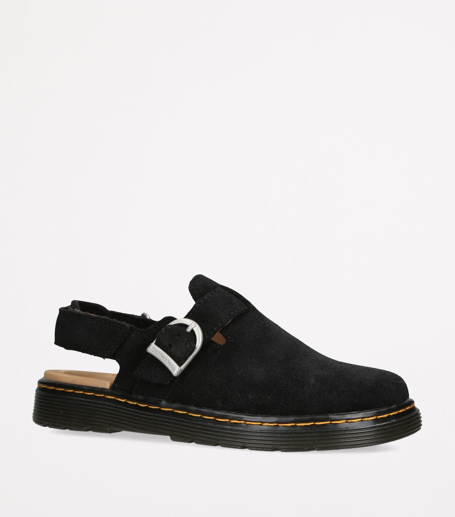Suede Jorgie Junior Sandals BLACK Image 3