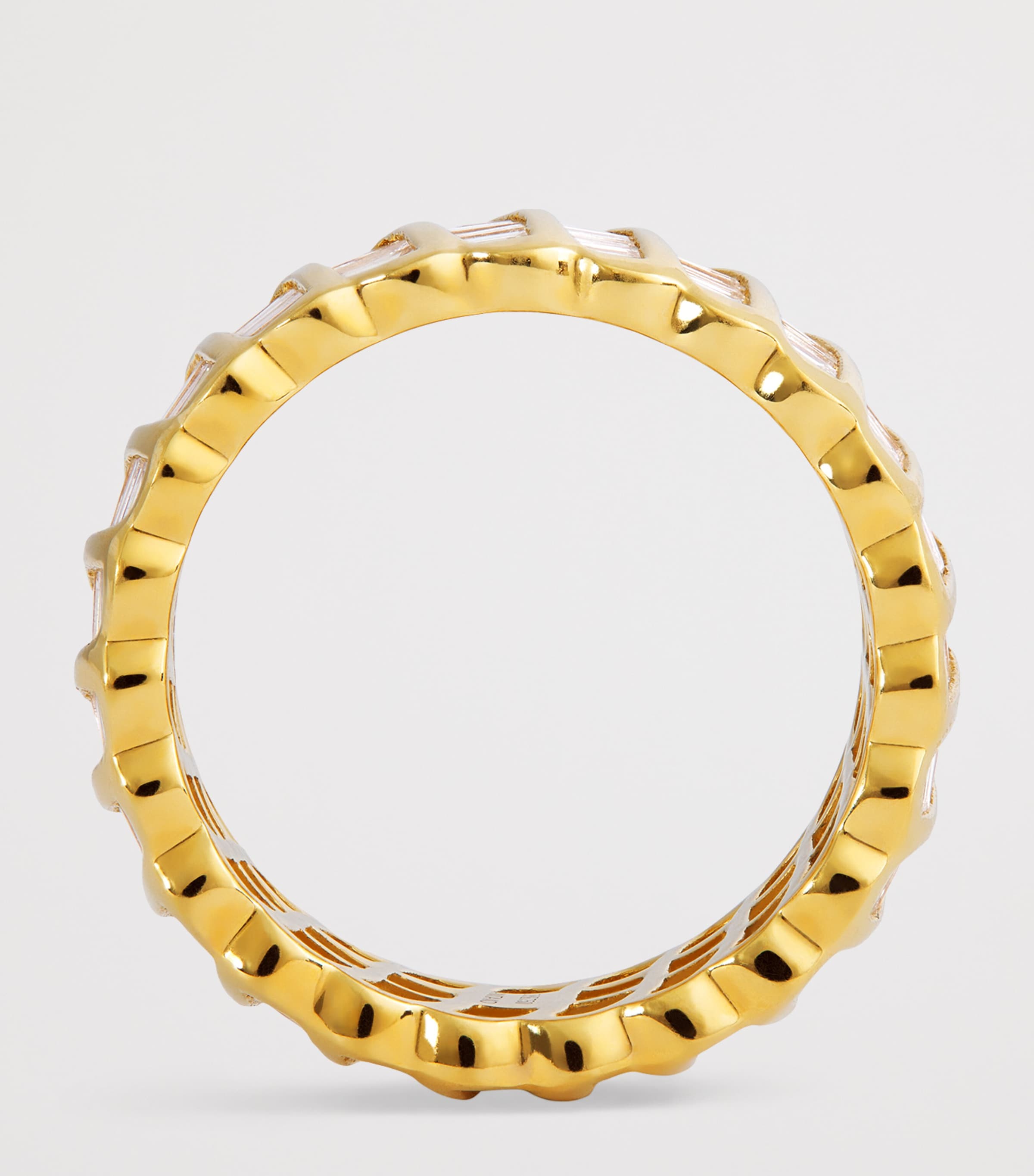 Yellow Gold and Diamond Zoe Ring  YELLOW GOLD Image 3