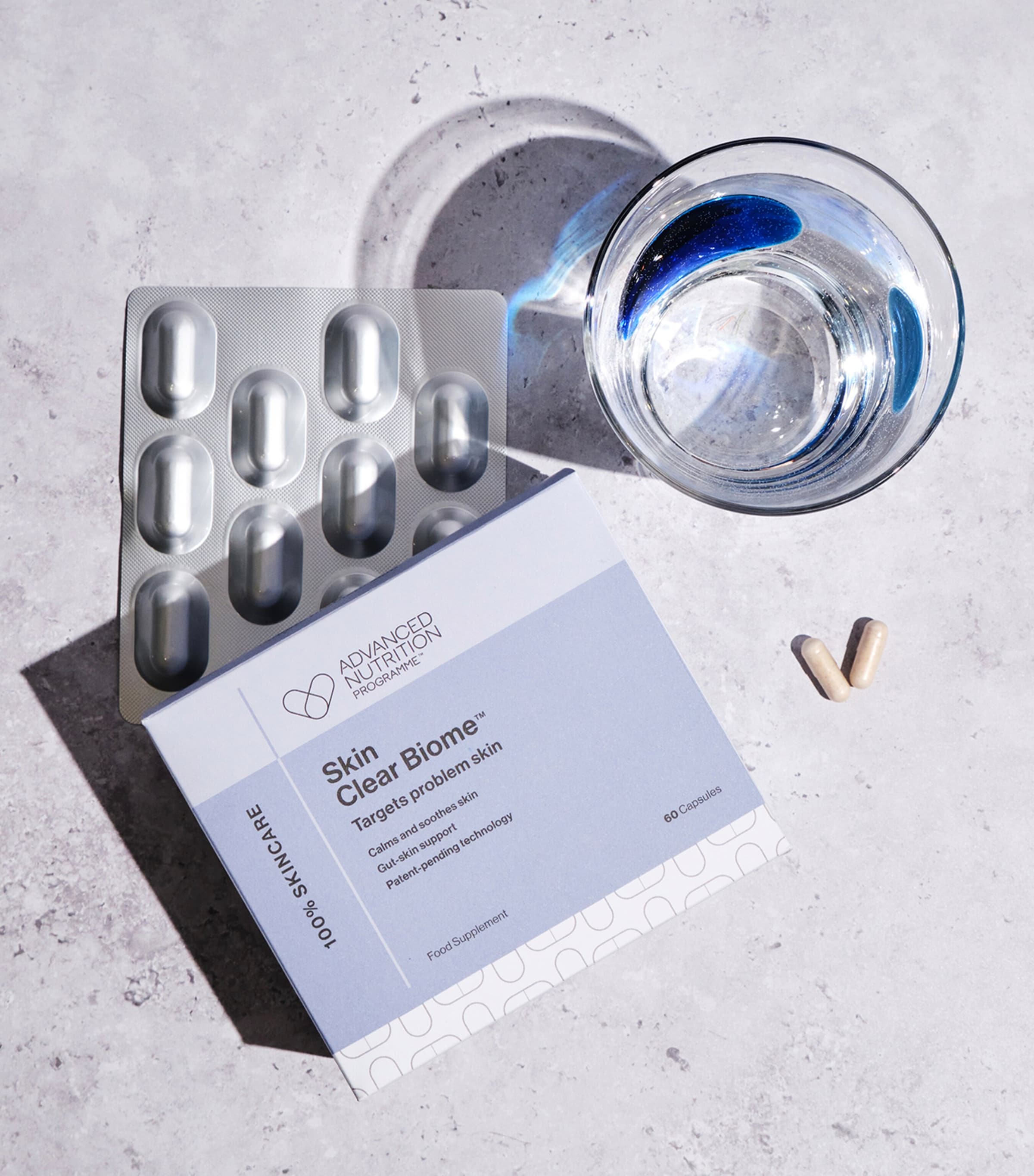 Skin Clear Biome (60 Capsules) NO COLOUR Image 2