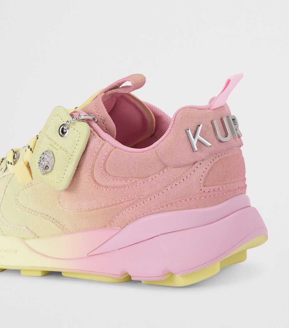 Kurt Geiger London Suede Kurt Runner Sneakers Yellow Image 3