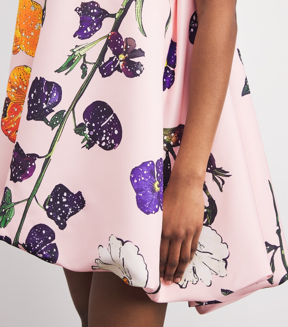 LEO LIN Womens Embellished Floral Mini Dress Wildbloom Image 5