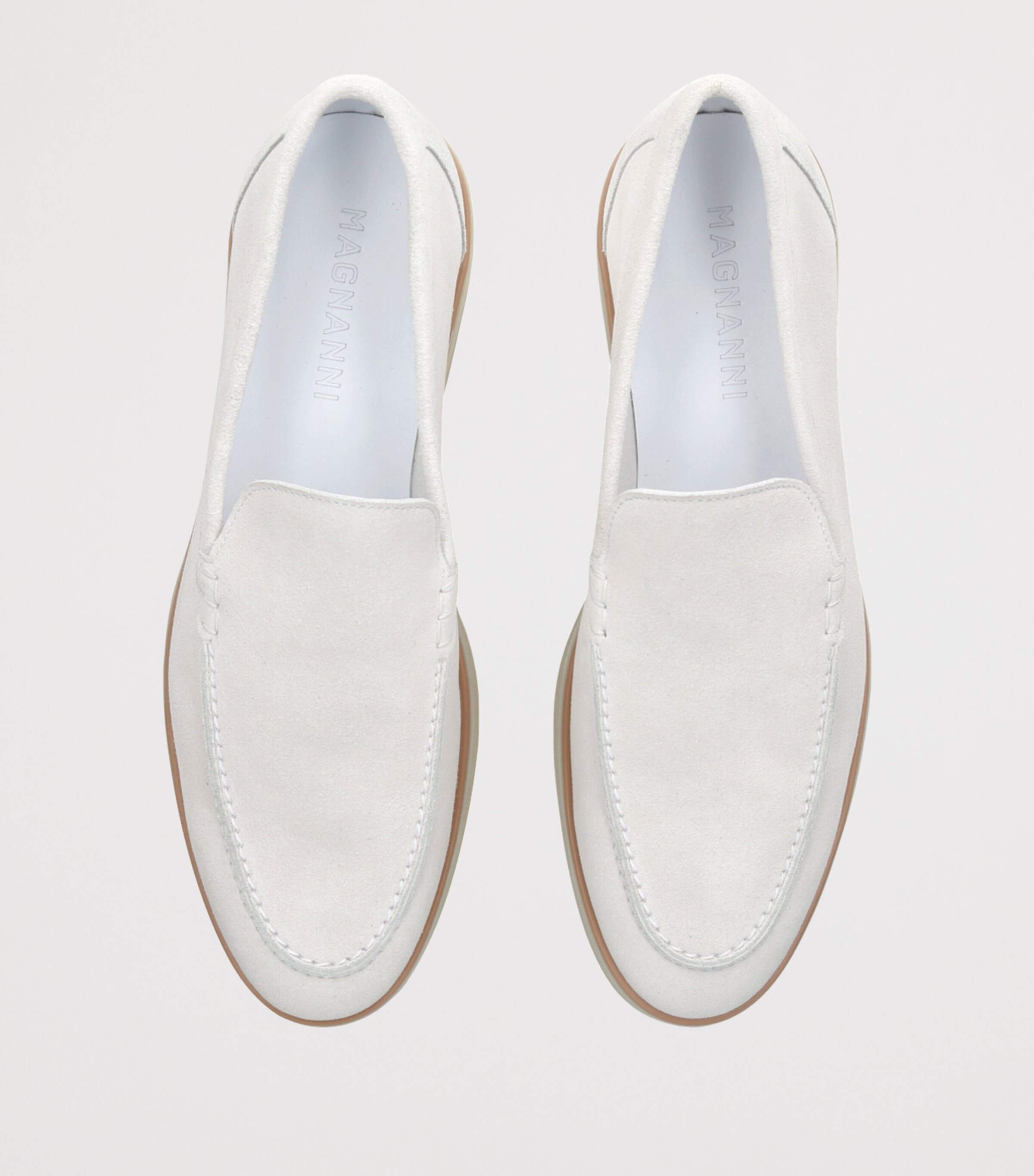 Suede Altea Loafers WHITE Image 4