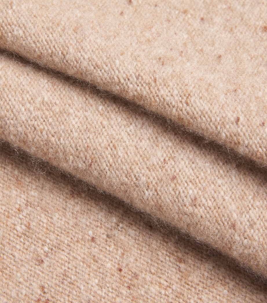 Donegal Dolman Polo Sweater H OAT DONEGAL-926HOD Image 5