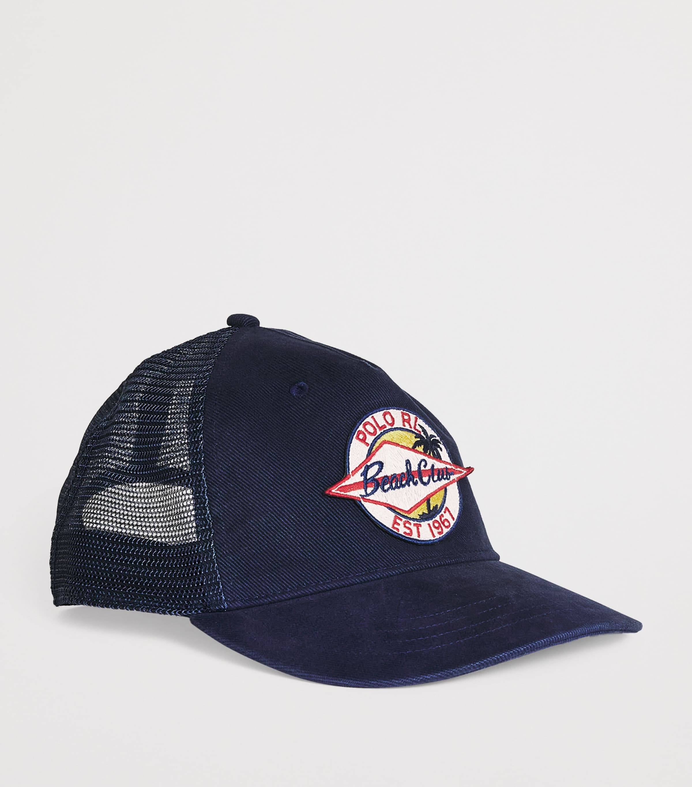 Polo Ralph Lauren Navy Mesh Surf Club Trucker Hat | Harrods US
