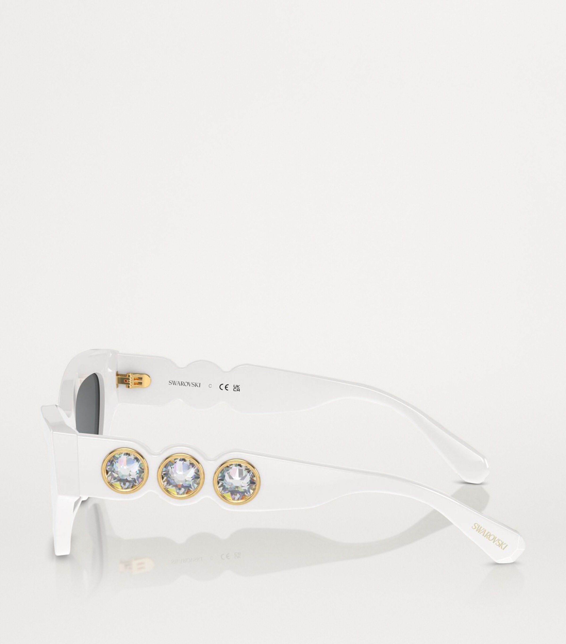 Swarovski Metal SK6021 Sunglasses Image 3