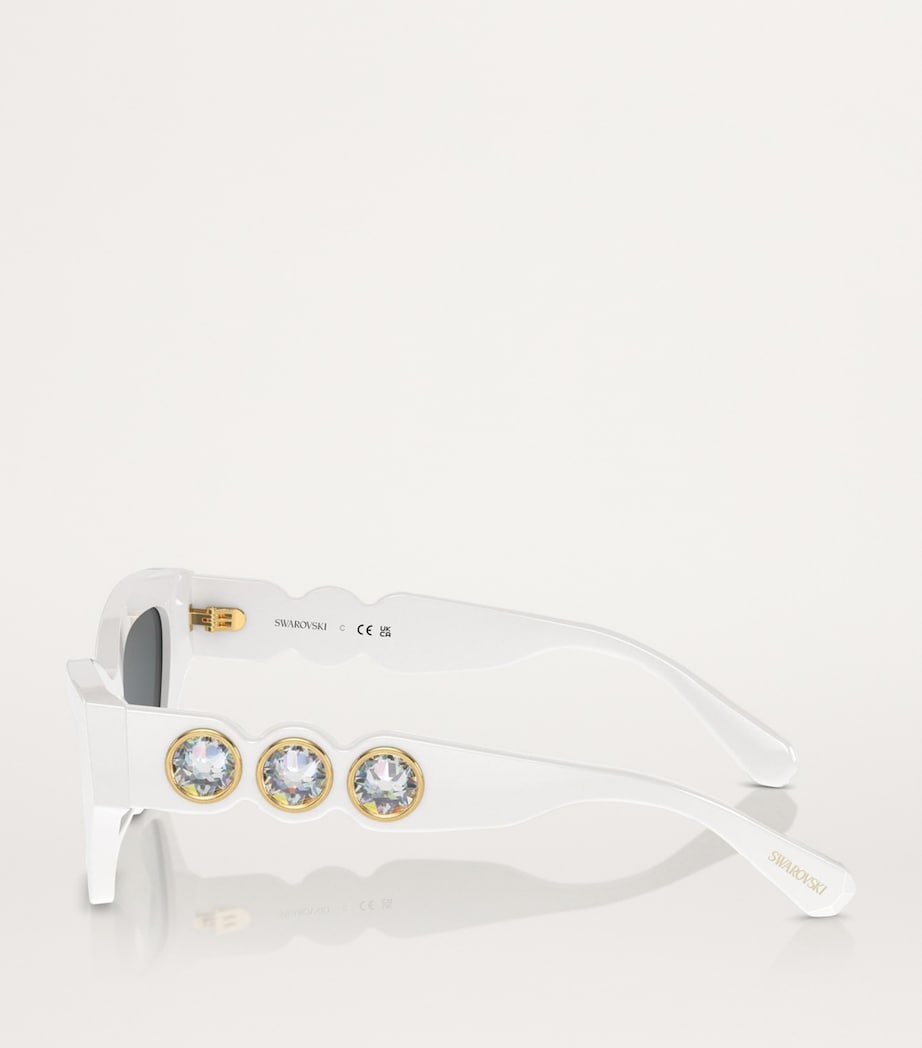 Swarovski Metal SK6021 Sunglasses Image 3