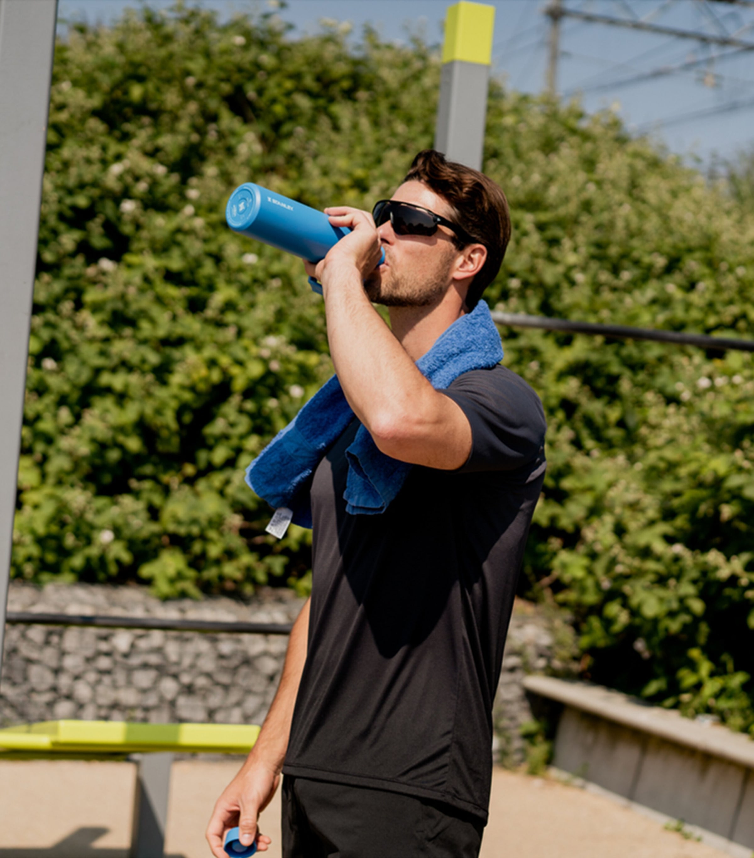 Iceflow Aeroflight Fast Flow Lid Bottle (0.6L) AZURE Image 2