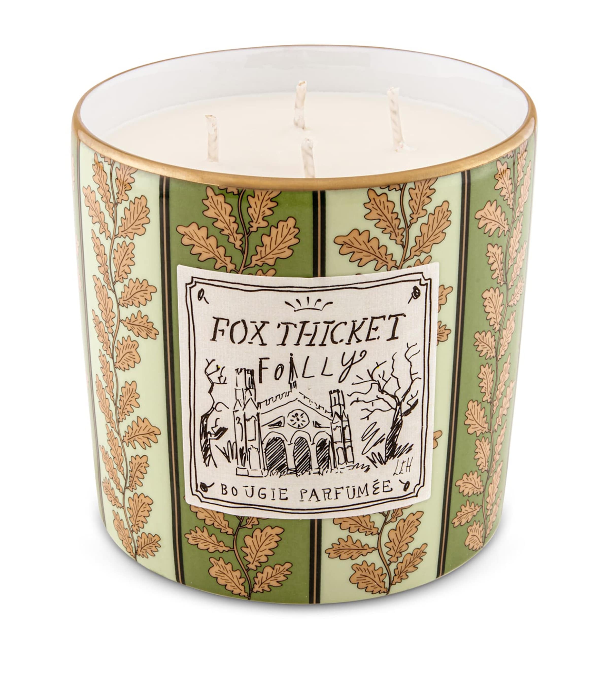 GINORI 1735 x Luke Edward Hall Large Fox Thicket Folly Scented Candle Image 1