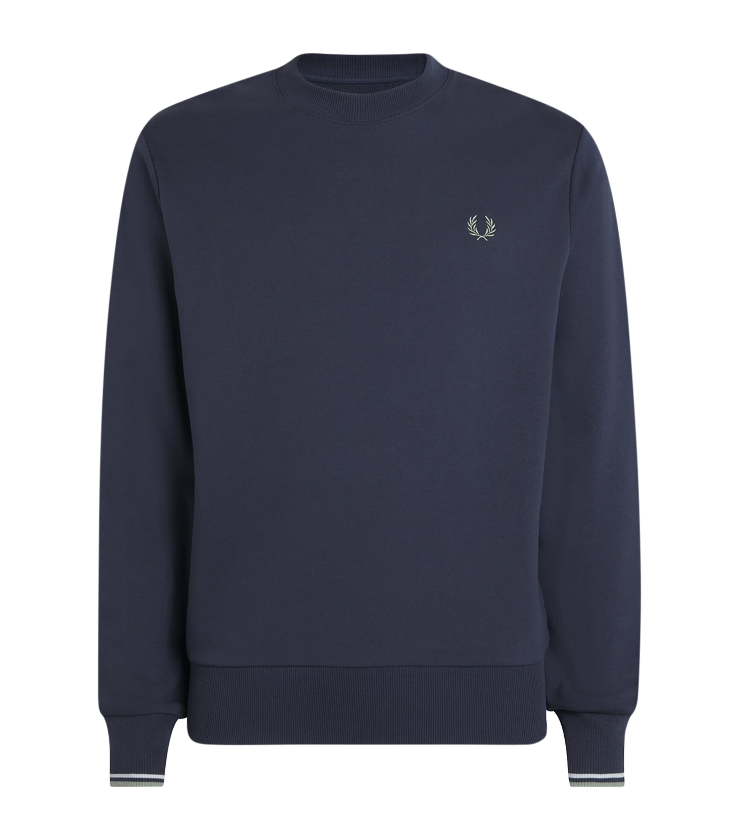 Fred Perry Cotton Logo Swetshirt | Men Clothing | Sweatshirts & Hoodies | Designers | Fred Perry