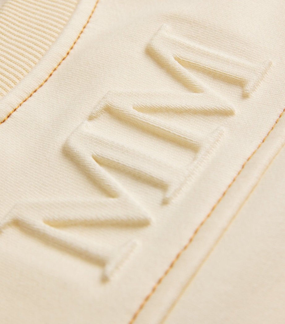 Cotton-Blend Mogol Sweatshirt IVORY Image 5