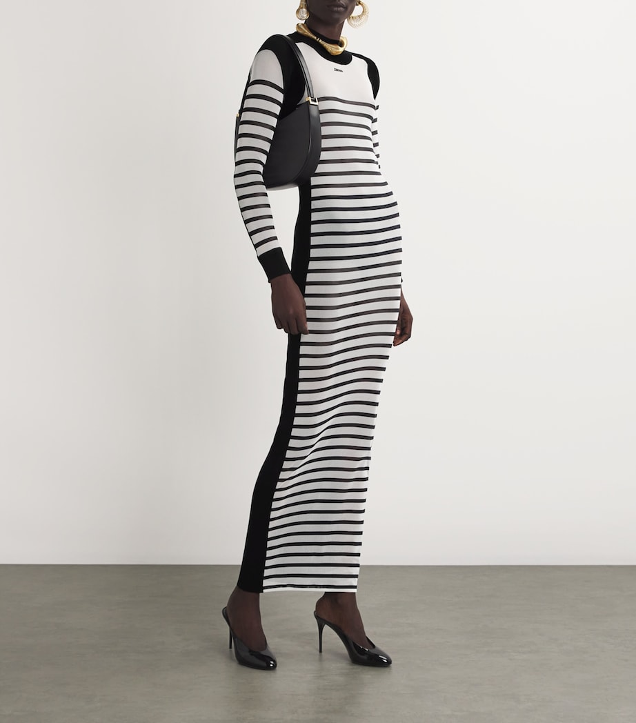 Jean Paul Gaultier Multi Mesh Marinire Maxi Dress | Harrods JP Jean Paul Gaultier Multi Mesh Marinire Maxi Dress | Harrods JP