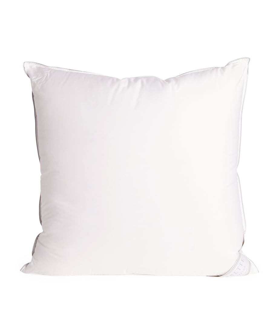 Firm Cortina Down Pillow (65cm x 65cm) B100 WHITE Image 1