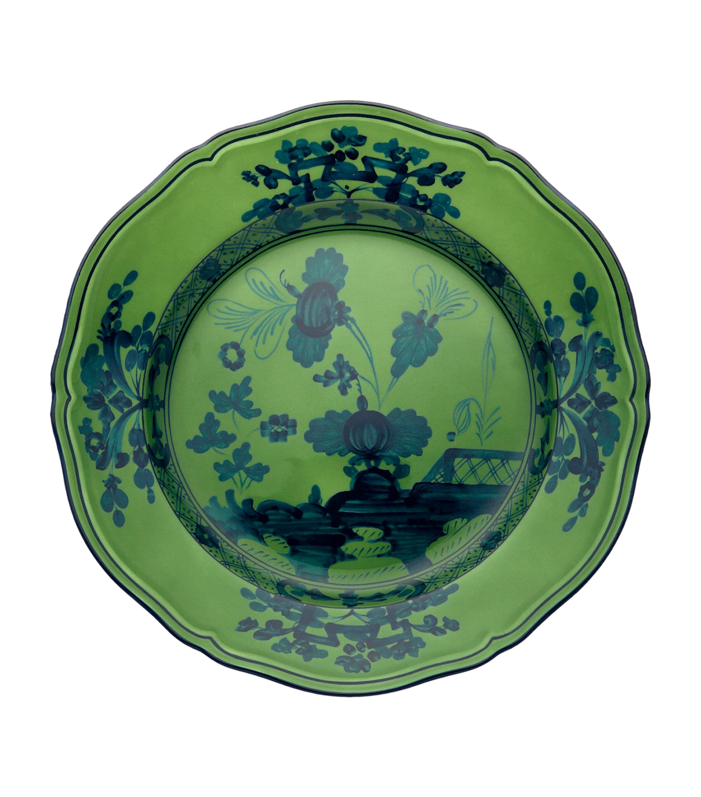 GINORI 1735 Oriente Italiano Malachite Dessert Plate (21cm) Image 1