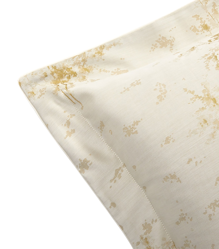 Organic Cotton Legende Square Oxford Pillowcase (65cm x 65cm) NACRE Image 4