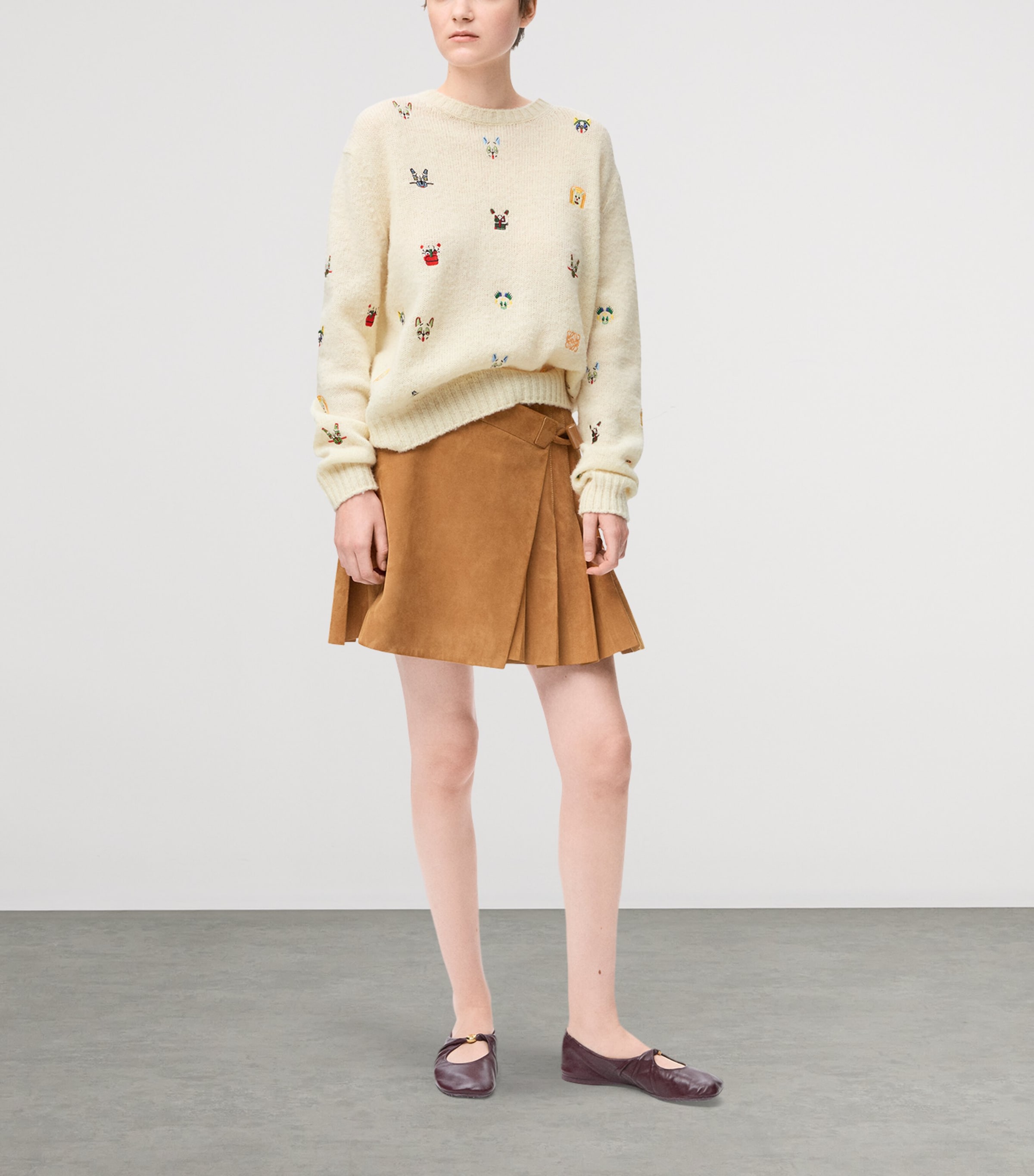 x Louis Wain Futurist Cats Sweater WHITE/MULTICOLOR Image 2