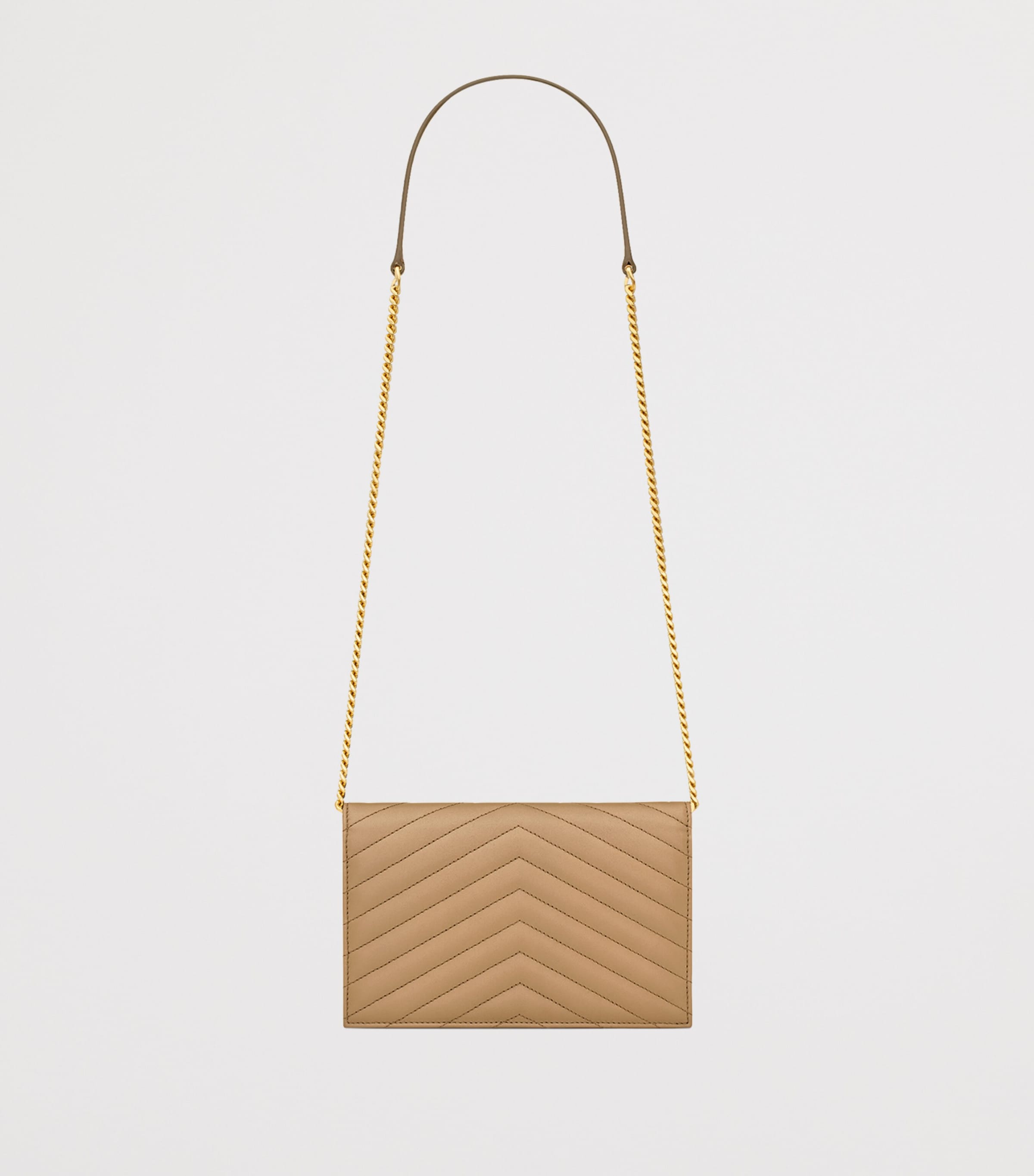 Leather Envelope Chain Wallet 2357 Image 2