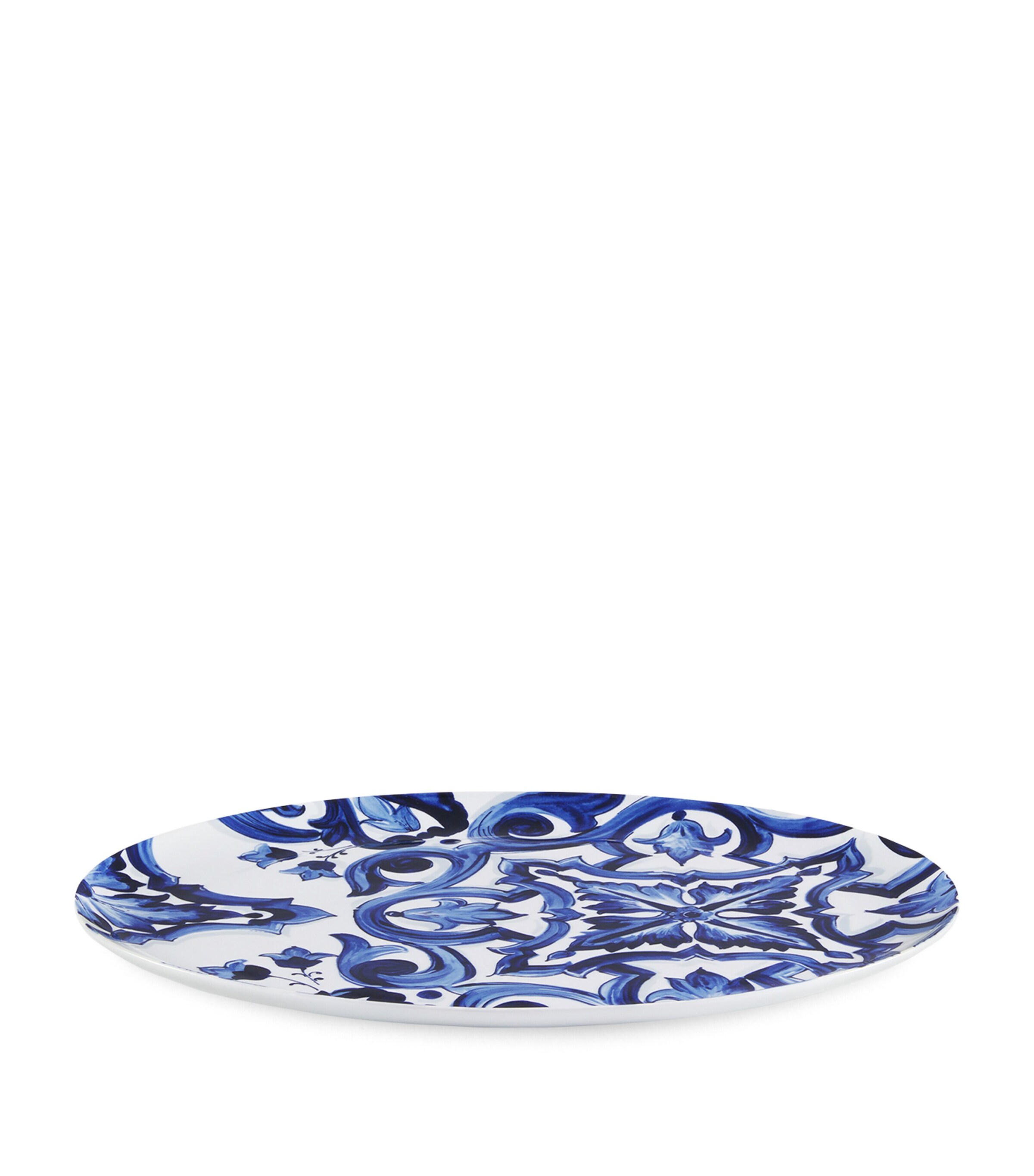 Dolce&Gabbana Casa Blu Mediterraneo Serving Plate (44.5cm) Fiore Blu Medi Image 2