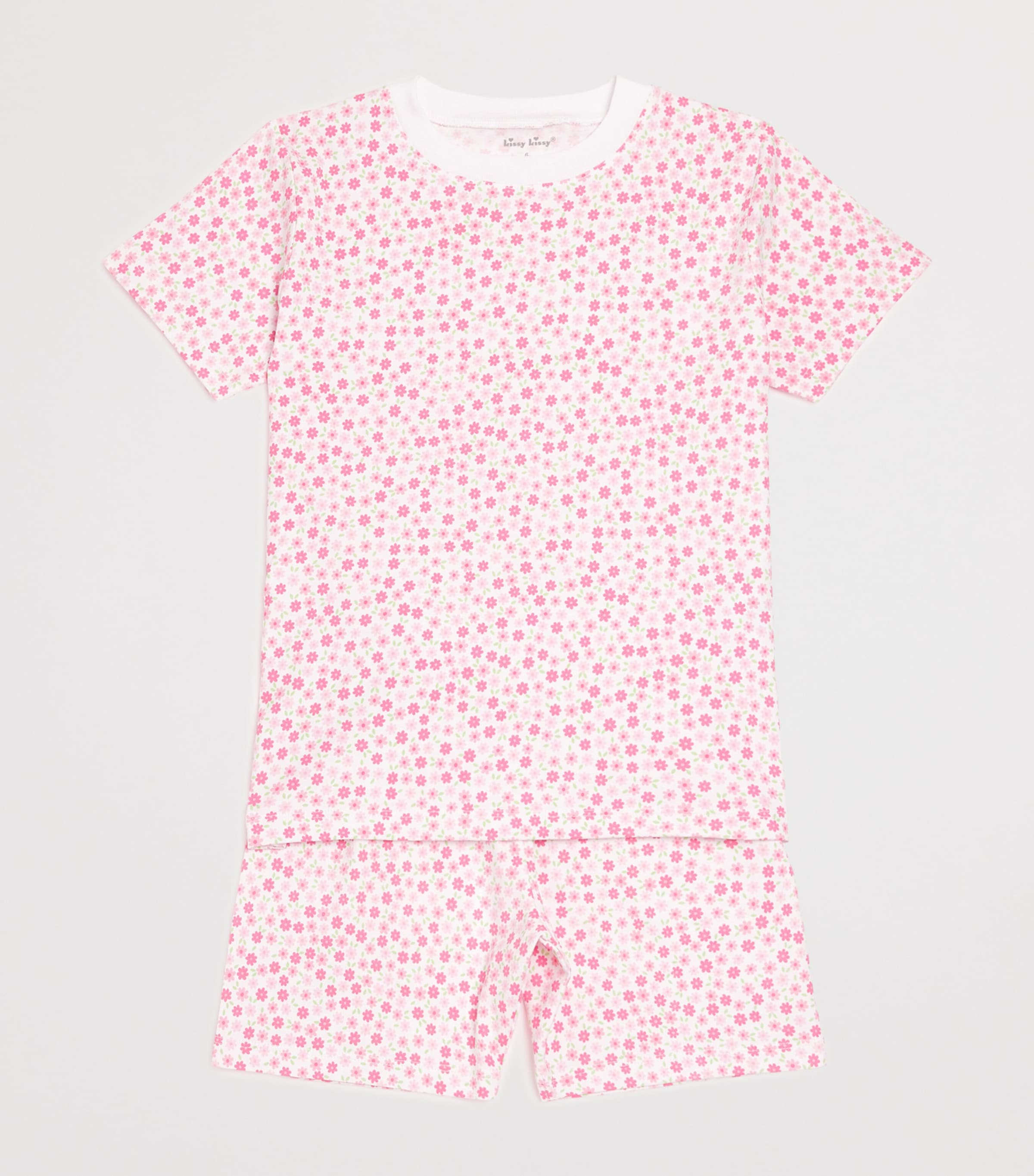 Pima Cotton Printed Pyjamas (2-6 Years) K650PJS DAISY DELGHT Image 3