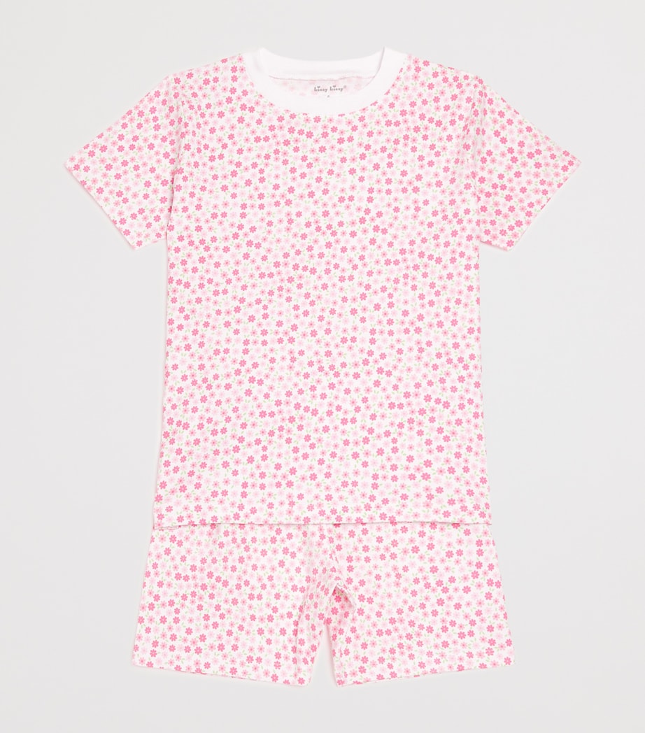 Pima Cotton Printed Pyjamas (2-6 Years) K650PJS DAISY DELGHT Image 3