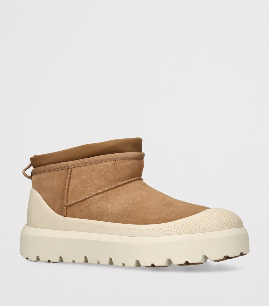 Suede Classic Ultra Mini Weather Hybrid Ankle Boots TAN Image 3