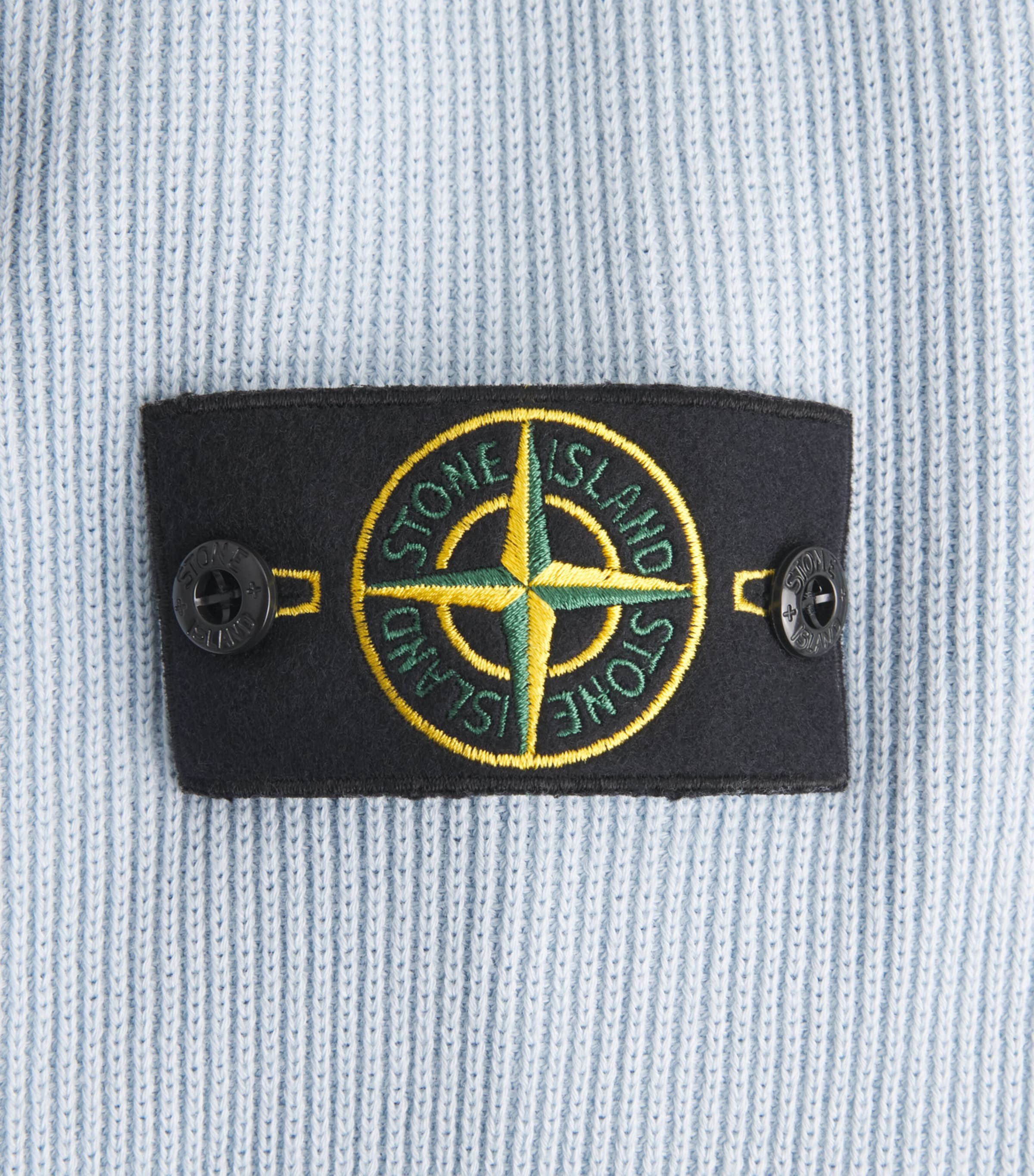 Cotton Half-Zip Rib-Knit Sweatshirt V0041 Image 5