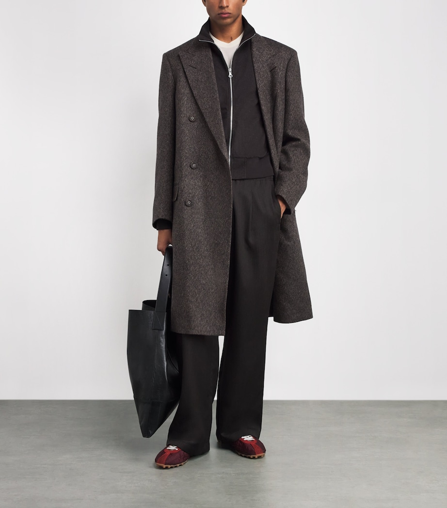 Wool Mayfair Coat GREY MELANGE Image 2