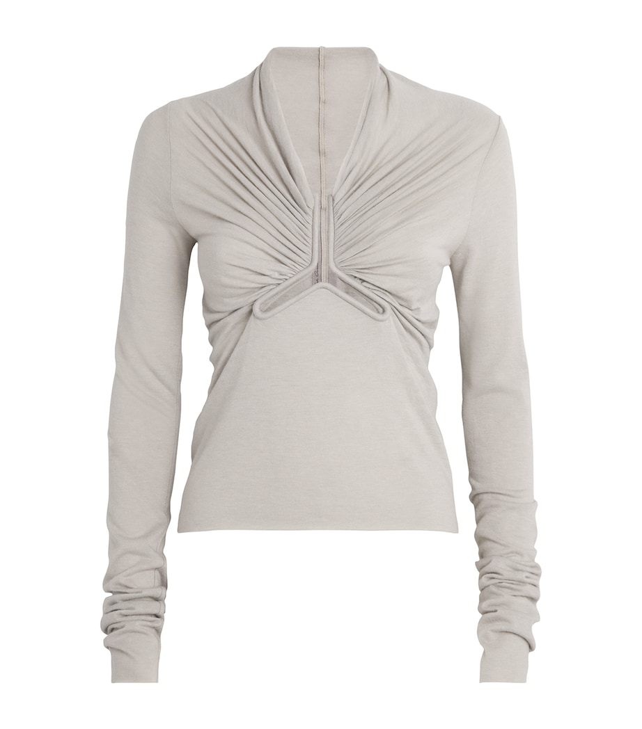 Ruched Allanah Top 08 PEARL Image 1